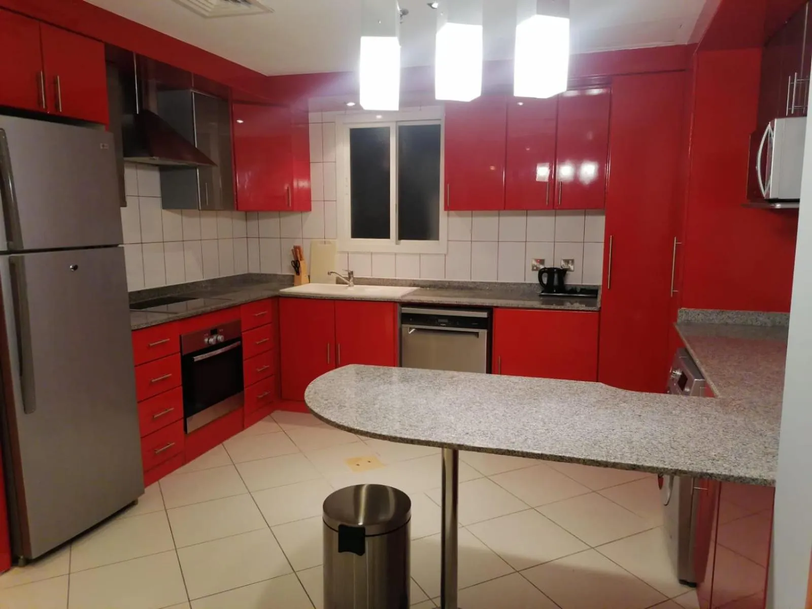 kitchen in Al Liwan Residence