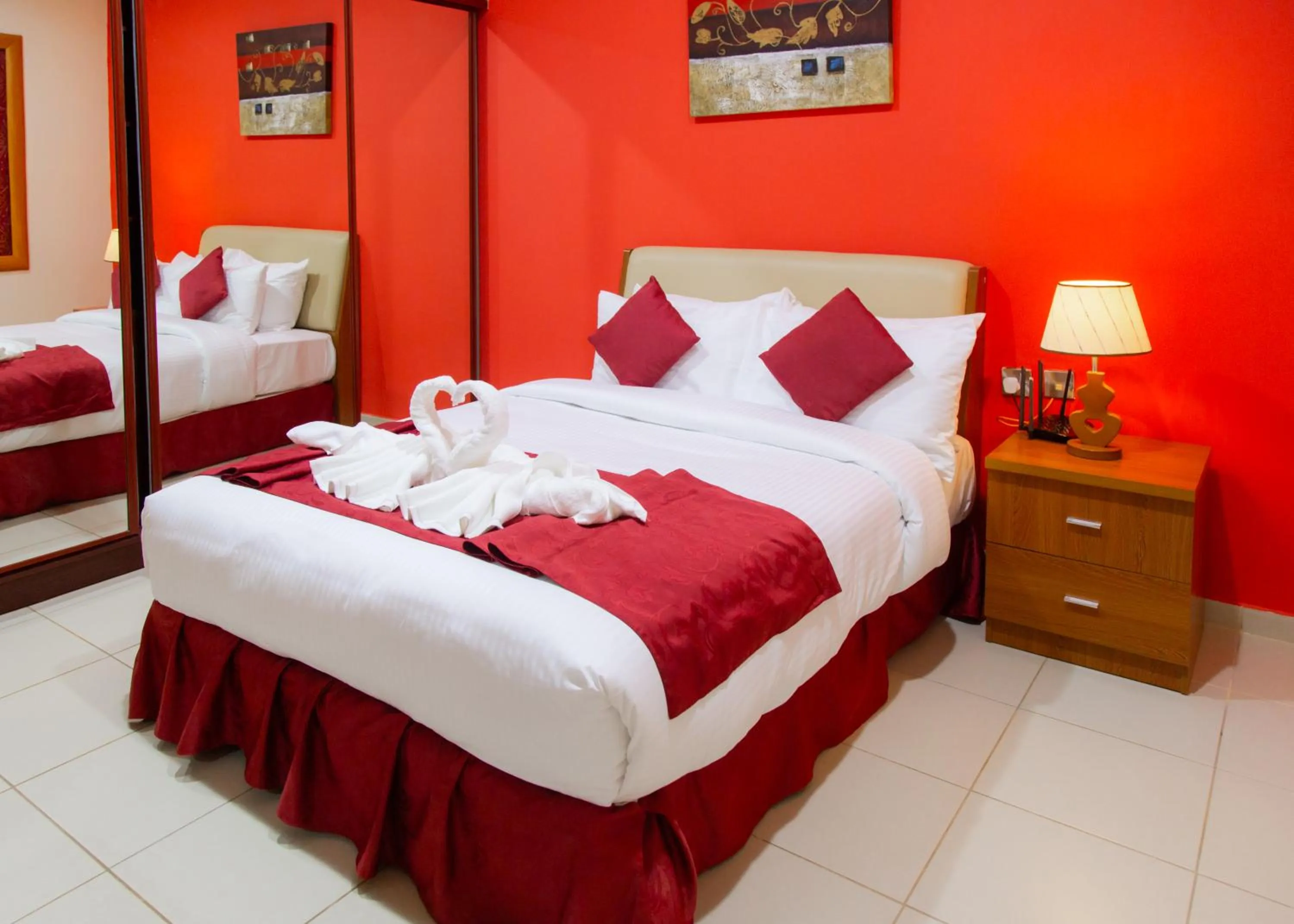 Bed in Al Liwan Residence