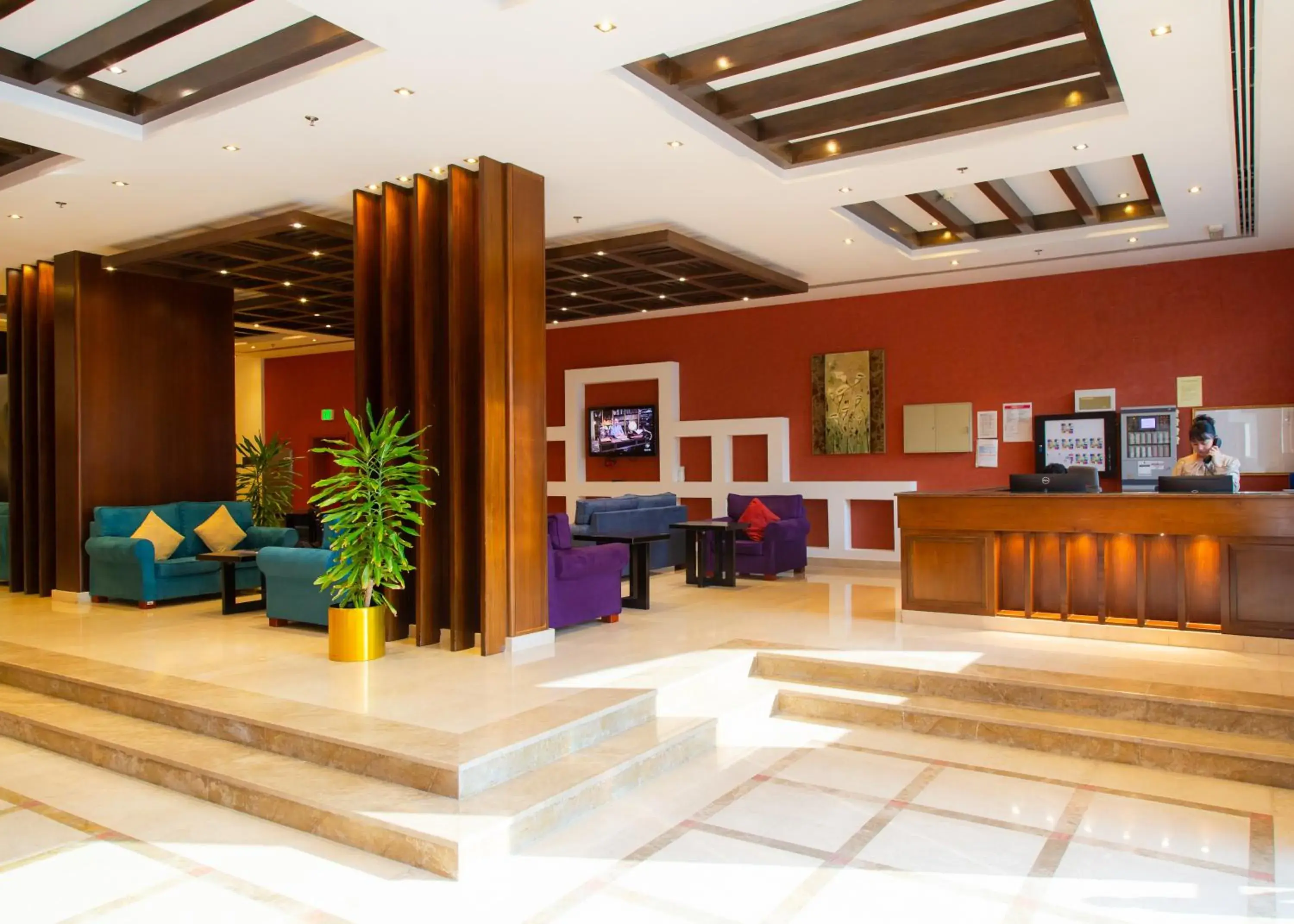Lobby or reception in Al Liwan Residence Lobby or reception in Al Liwan Residence