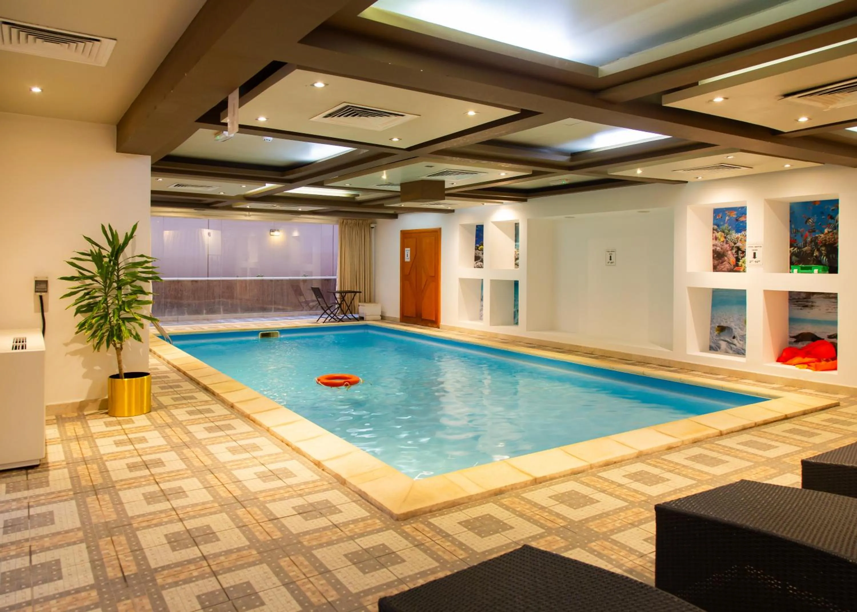 Pool view in Al Liwan Residence