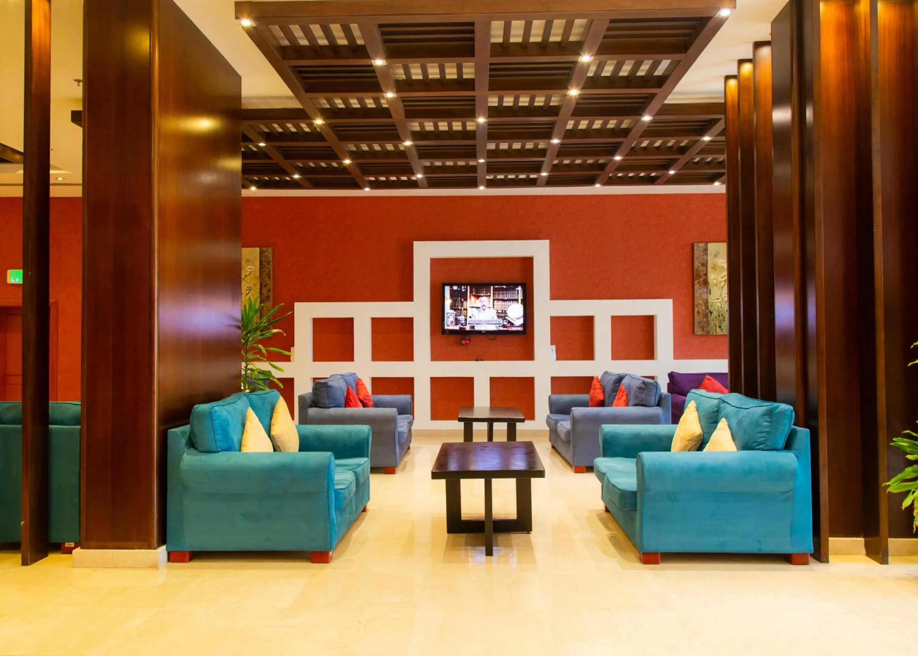 Lobby or reception in Al Liwan Residence
