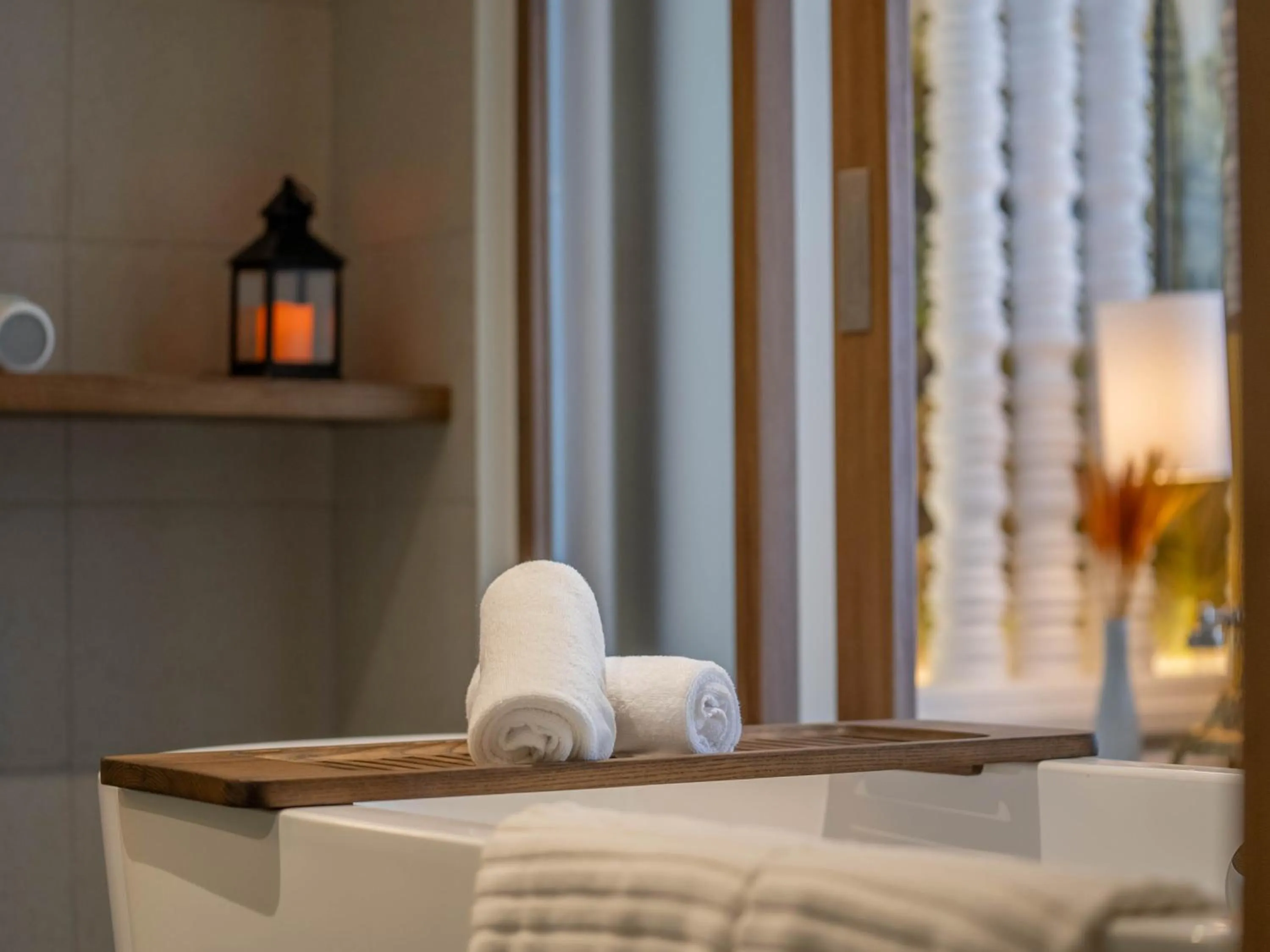 Bathroom in Sarai and Wander Resort