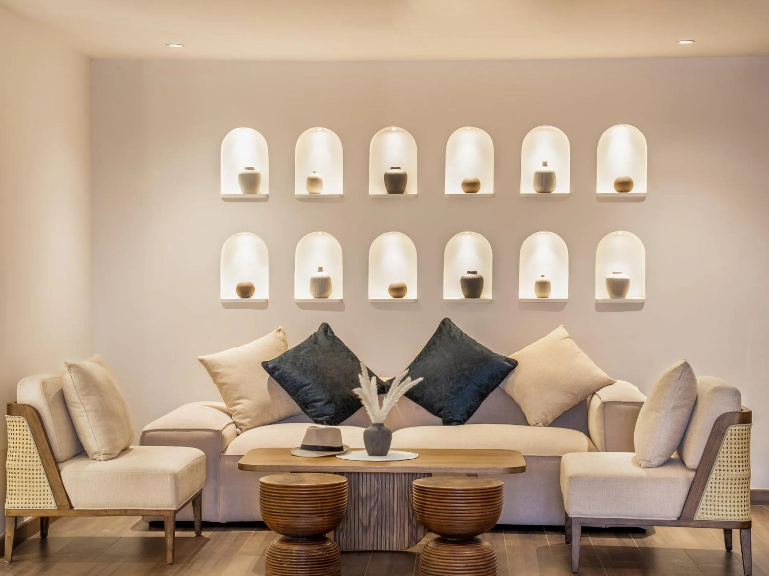 Living room in Sarai and Wander Resort