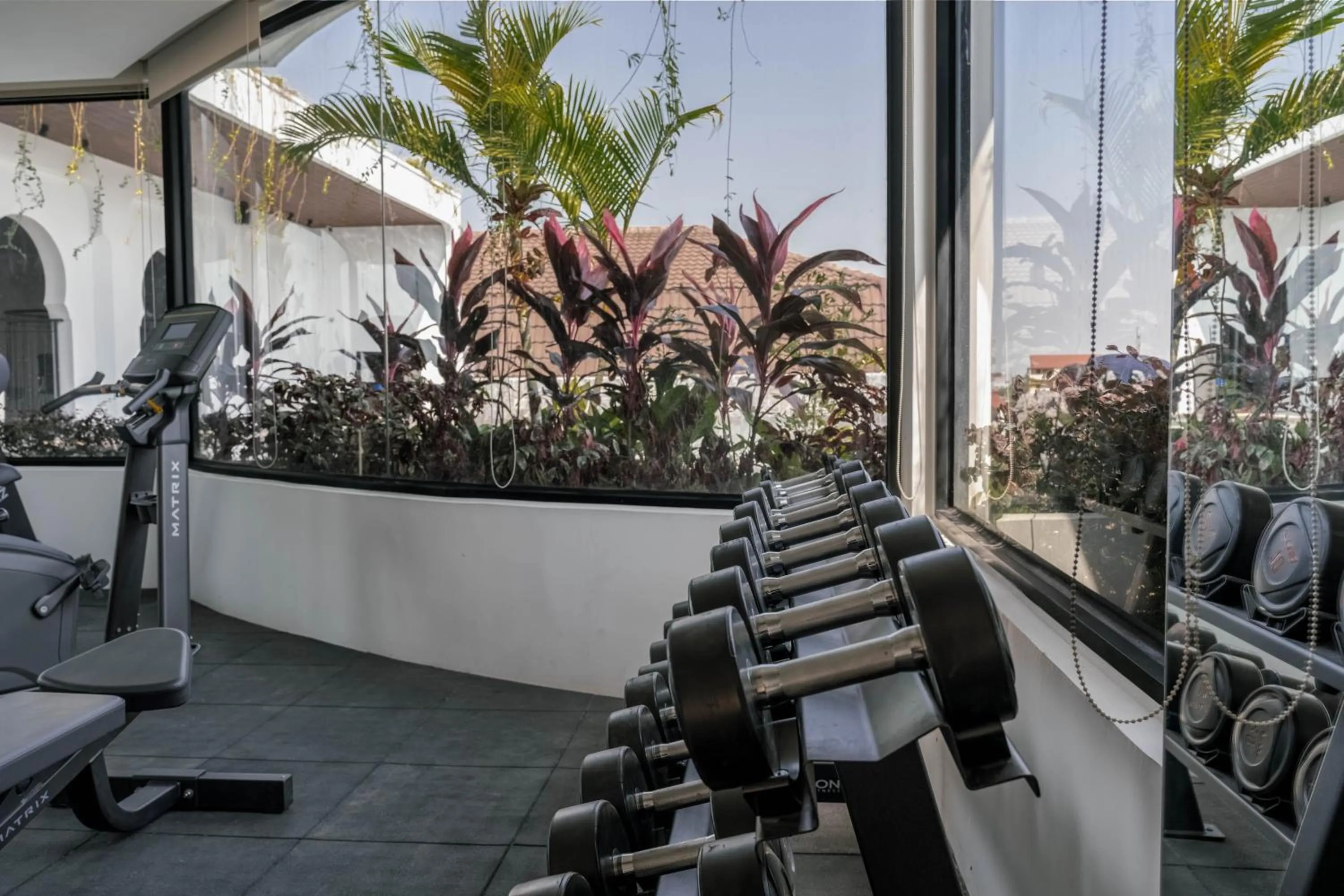 Fitness centre/facilities in Sarai and Wander Resort