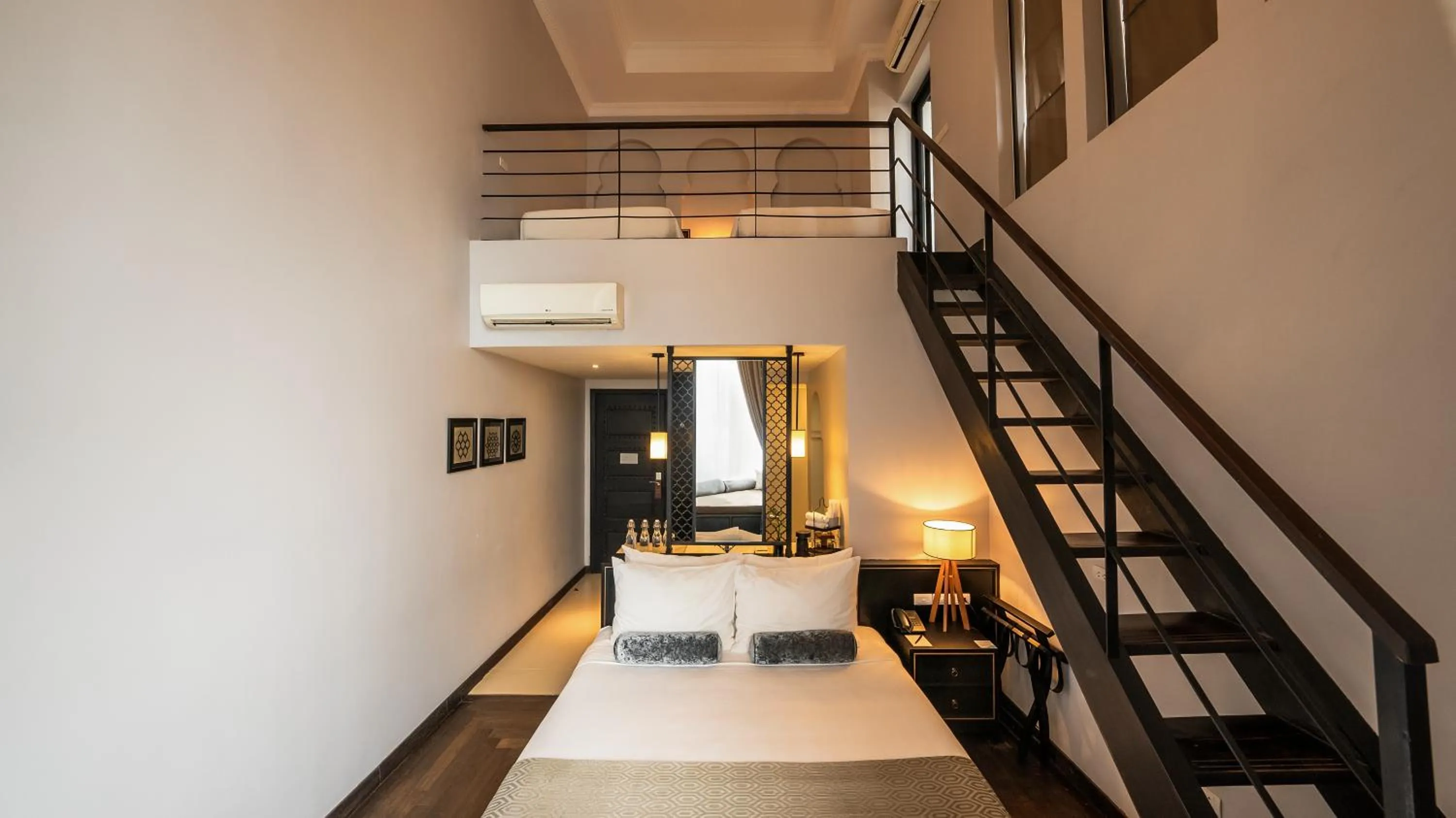 air conditioner, Bed in Sarai and Wander Resort