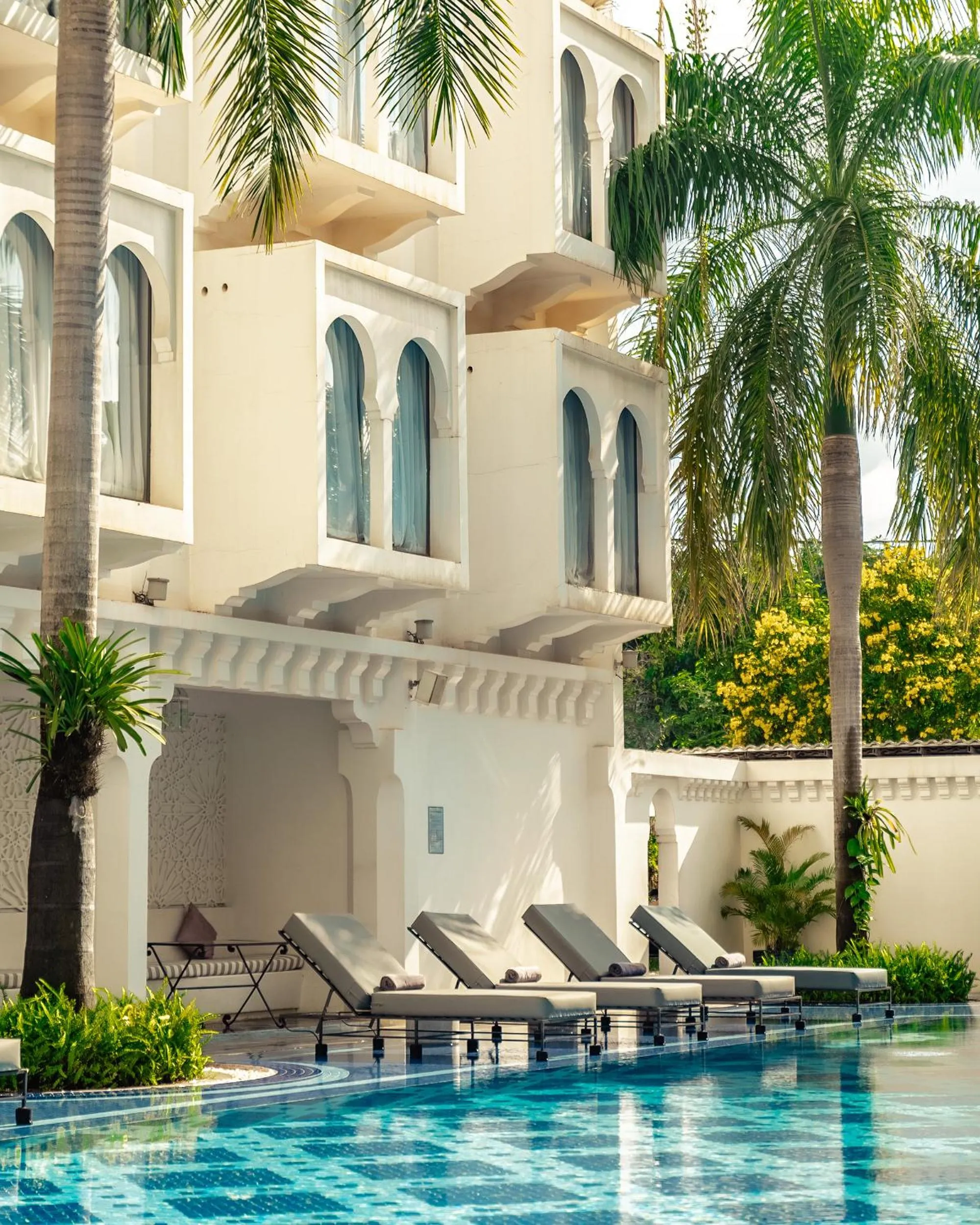 Pool view in Sarai and Wander Resort