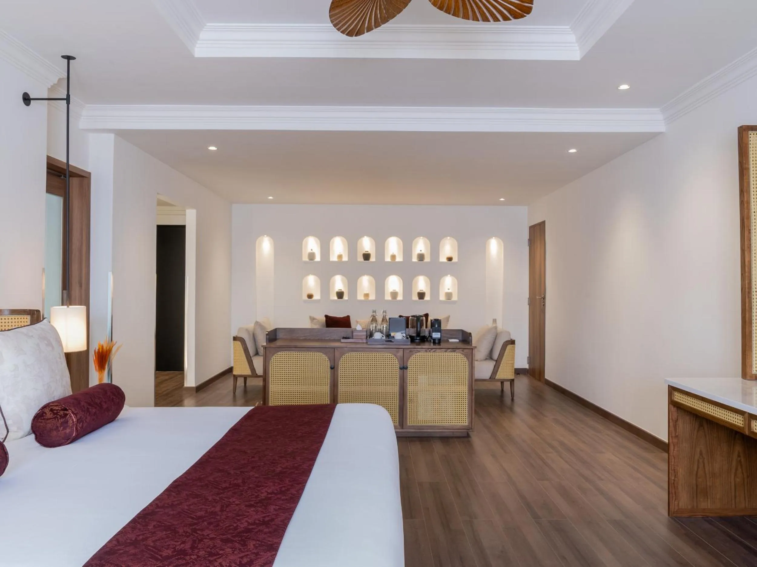 Bedroom, Bed in Sarai and Wander Resort