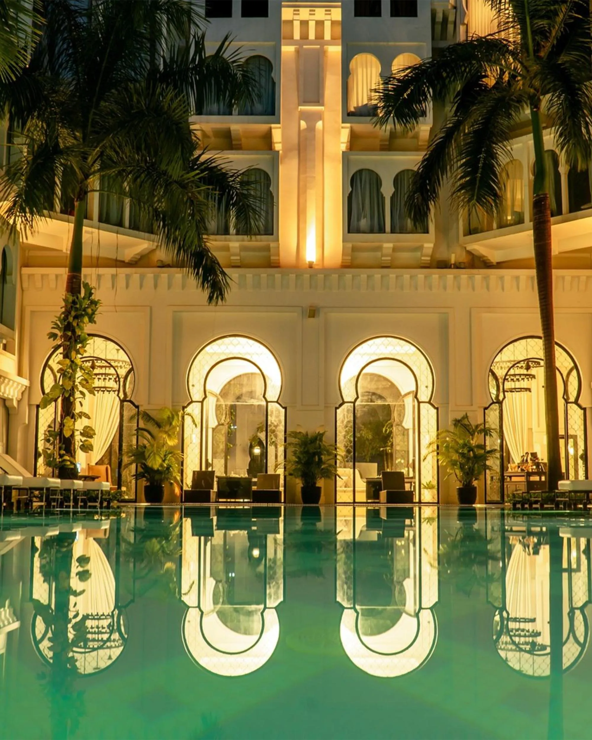 Swimming pool in Sarai and Wander Resort