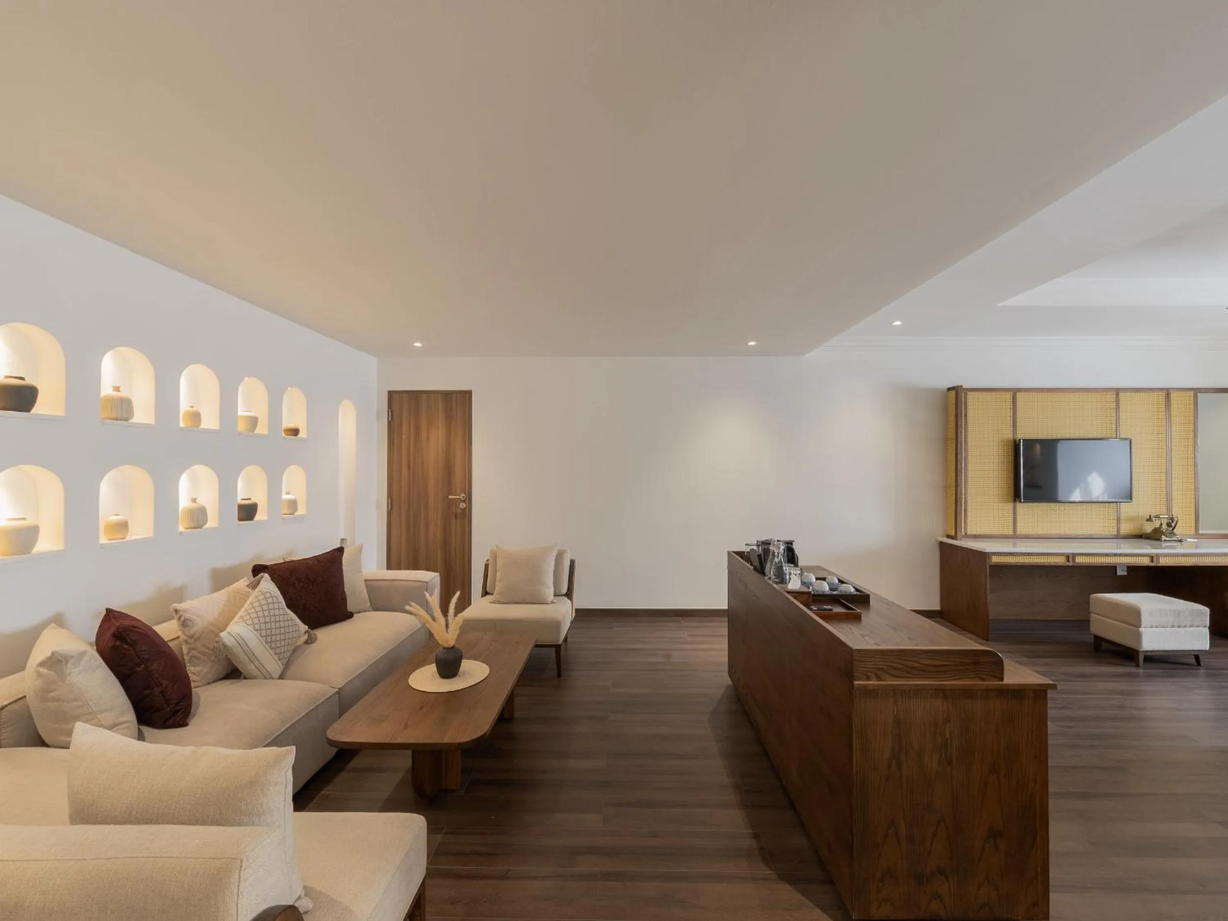 Living room in Sarai and Wander Resort