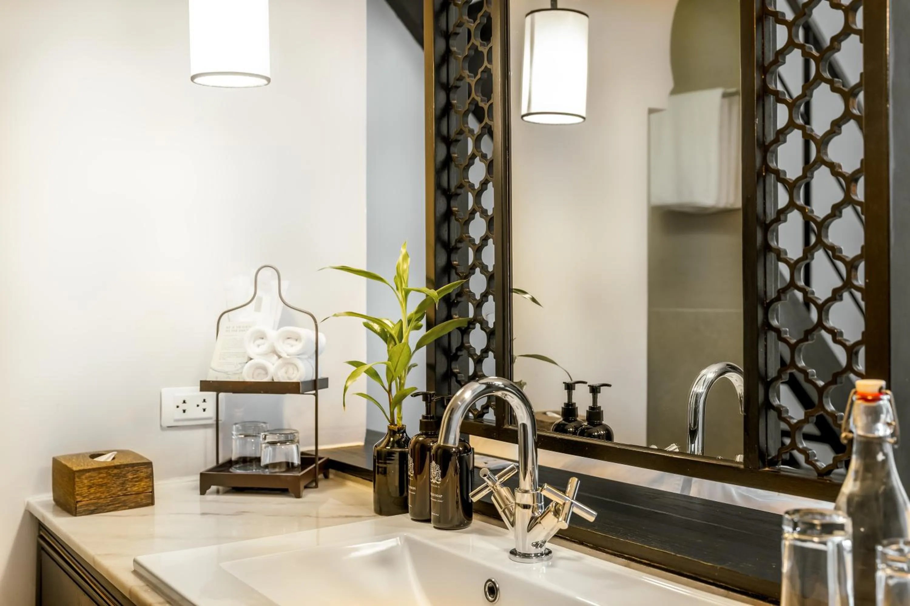 Bathroom in Sarai and Wander Resort