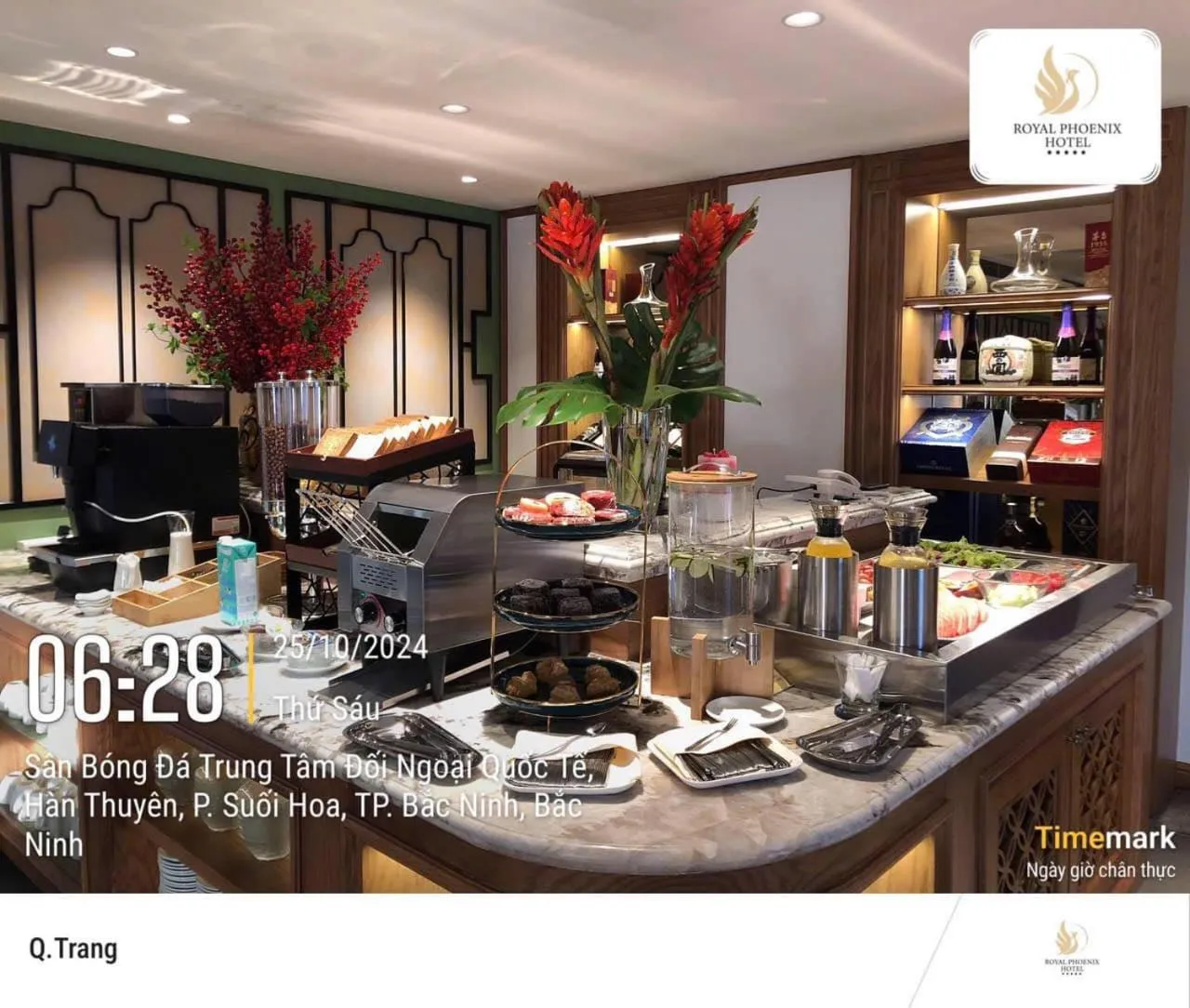 Breakfast in Royal Phoenix Hotel Bac Ninh