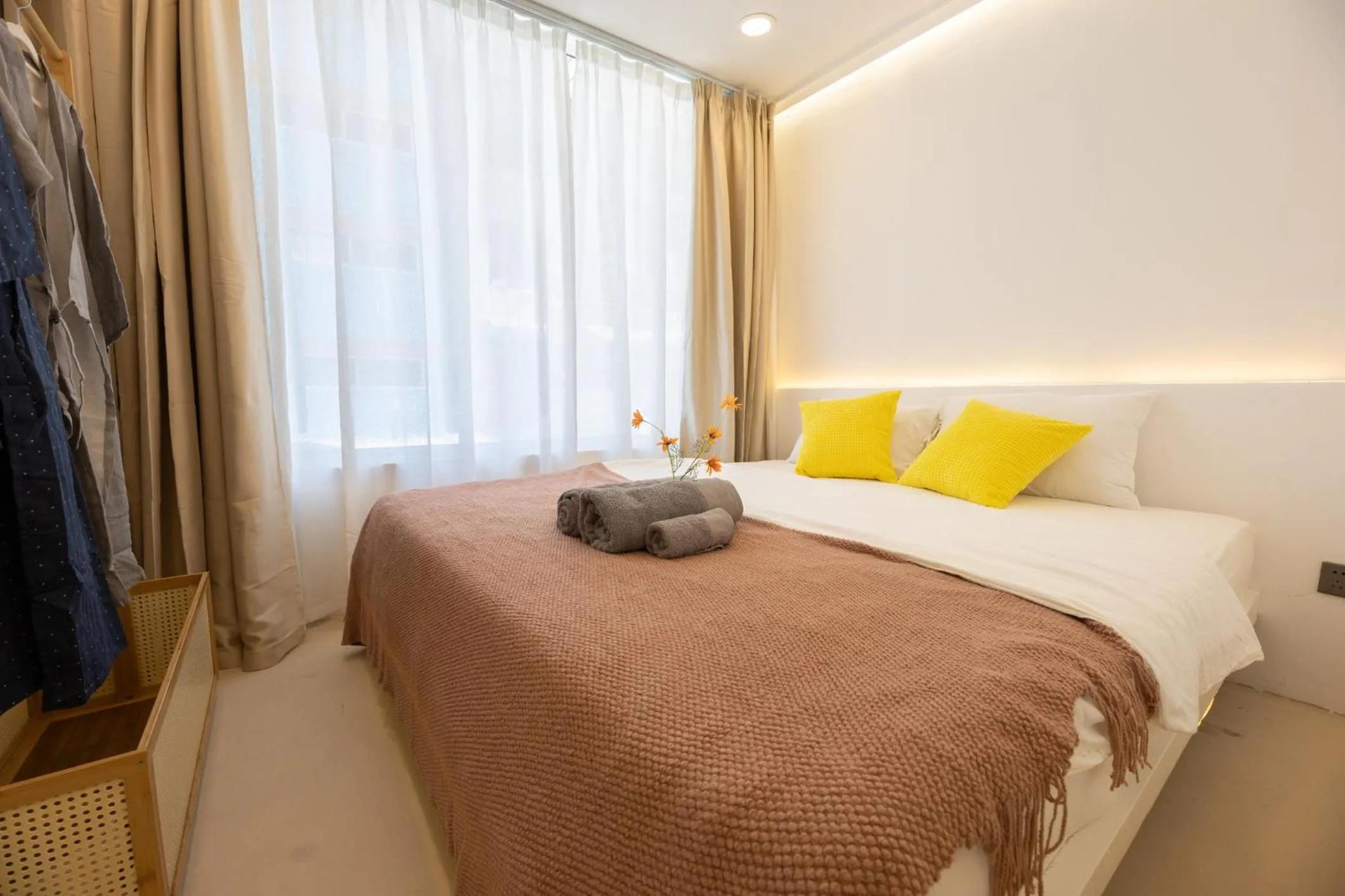 Bed in Ratchada Retreat Boutique Suites