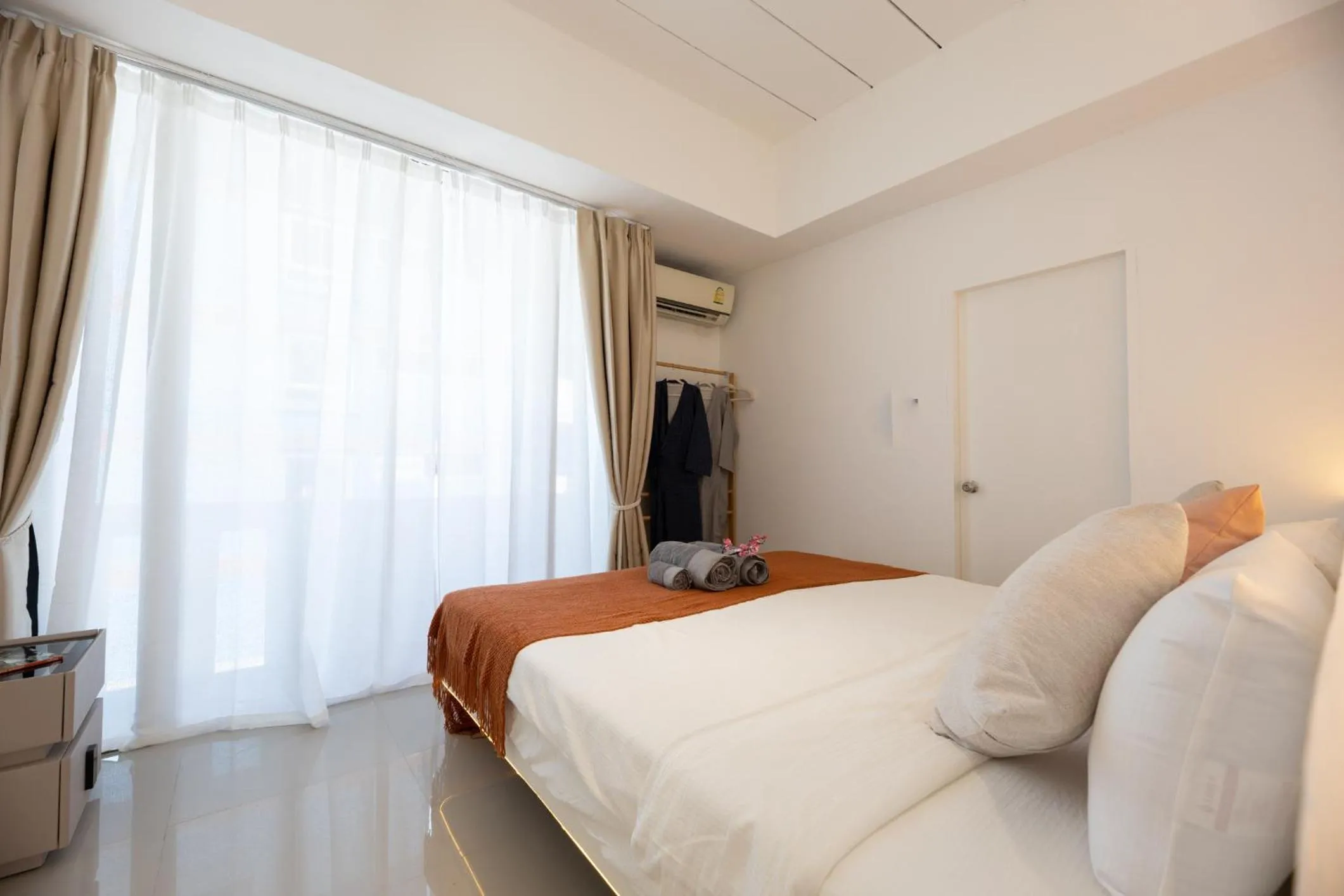 Bed in Ratchada Retreat Boutique Suites