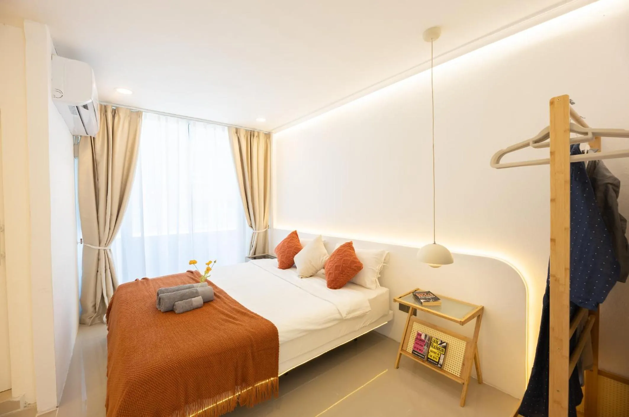Bed in Ratchada Retreat Boutique Suites