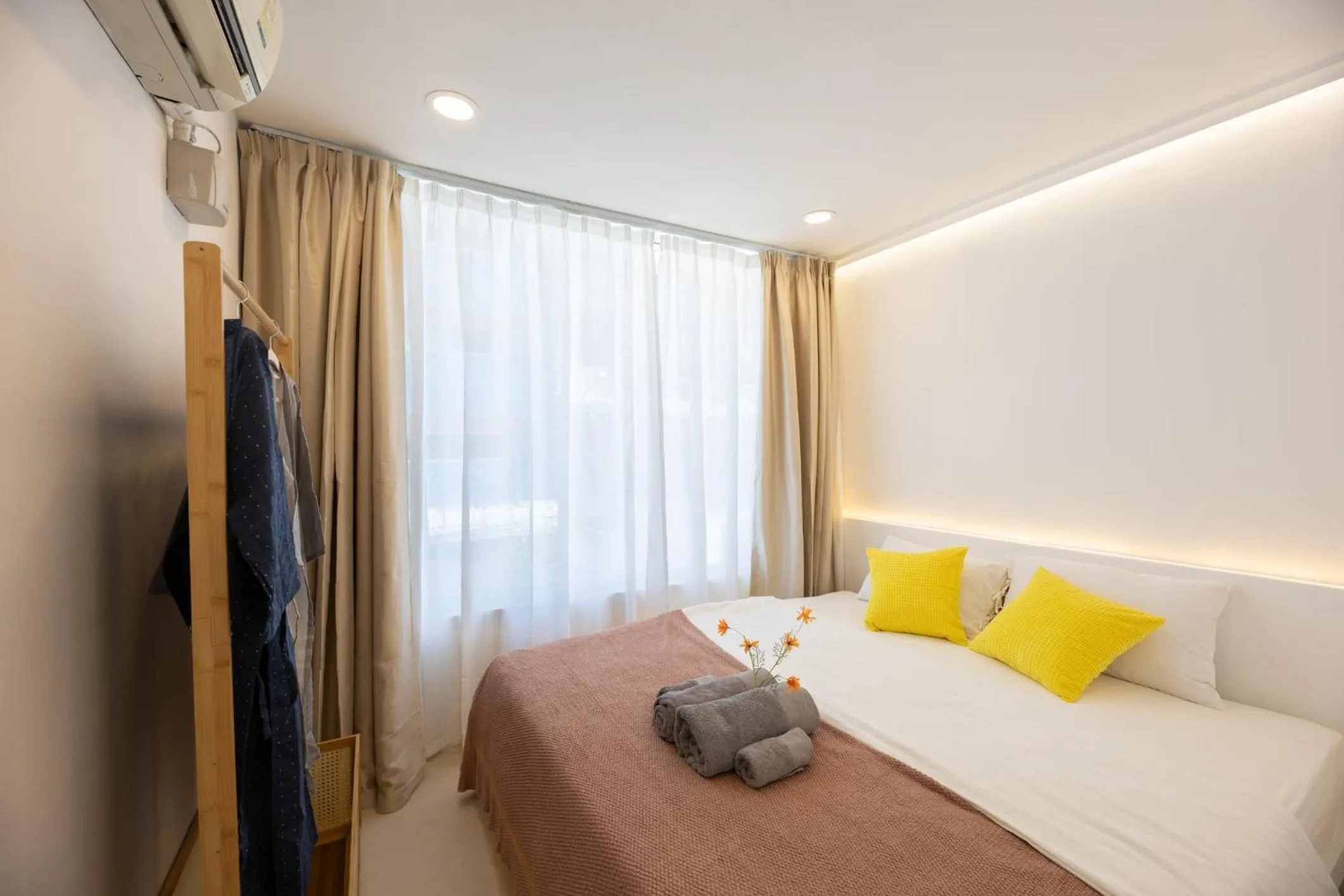 Bed in Ratchada Retreat Boutique Suites