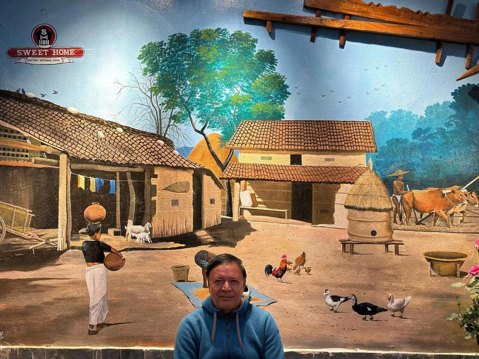 Evening entertainment in Sweet Home