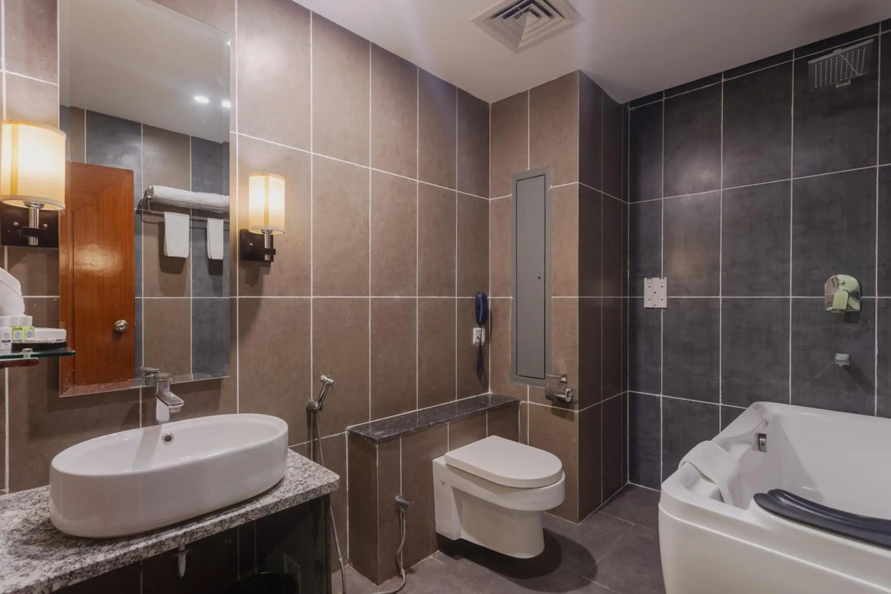 Bathroom in Diamond Palace Lords Plaza Nepalgunj Bathroom in Diamond Palace Lords Plaza Nepalgunj