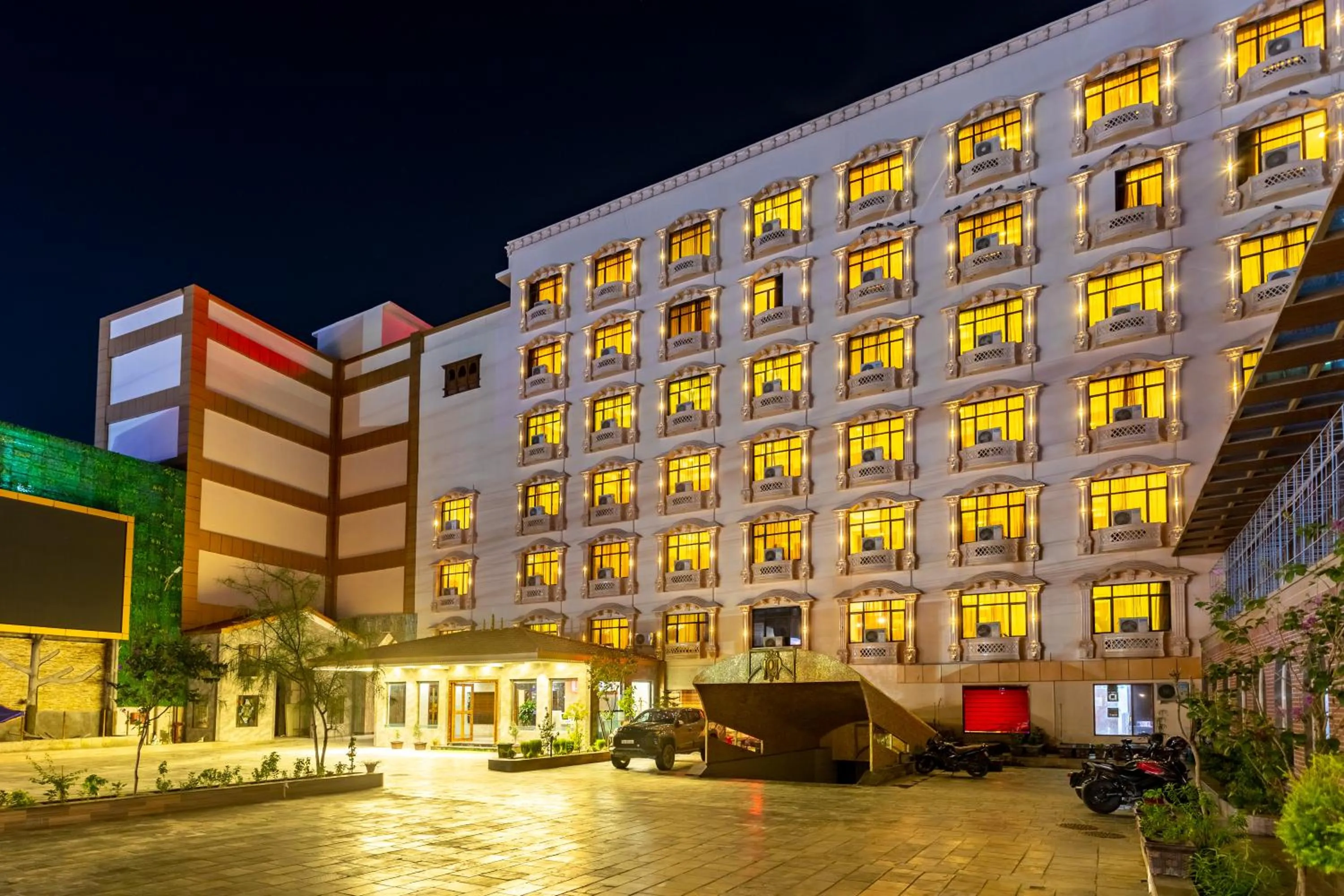 Facade/entrance in Diamond Palace Lords Plaza Nepalgunj