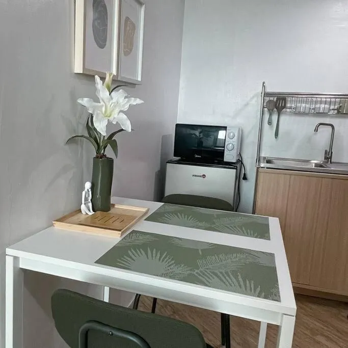 Kitchen or kitchenette in Cozy aesthetic stay near Alabang