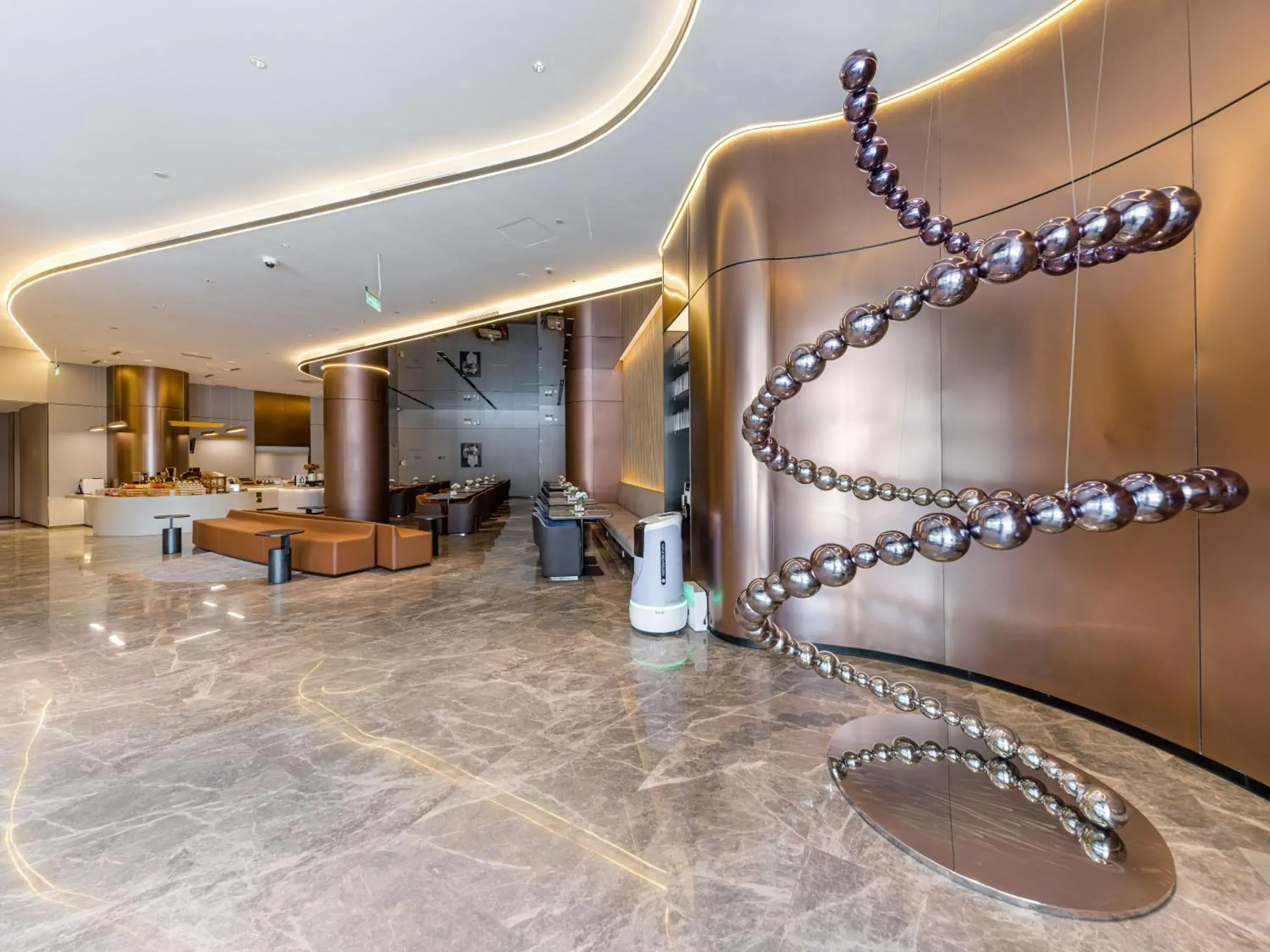 Lobby or reception in Crystal Hotel Shanghai North Sichuan Road on the Bund Lobby or reception in Crystal Hotel Shanghai North Sichuan Road on the Bund