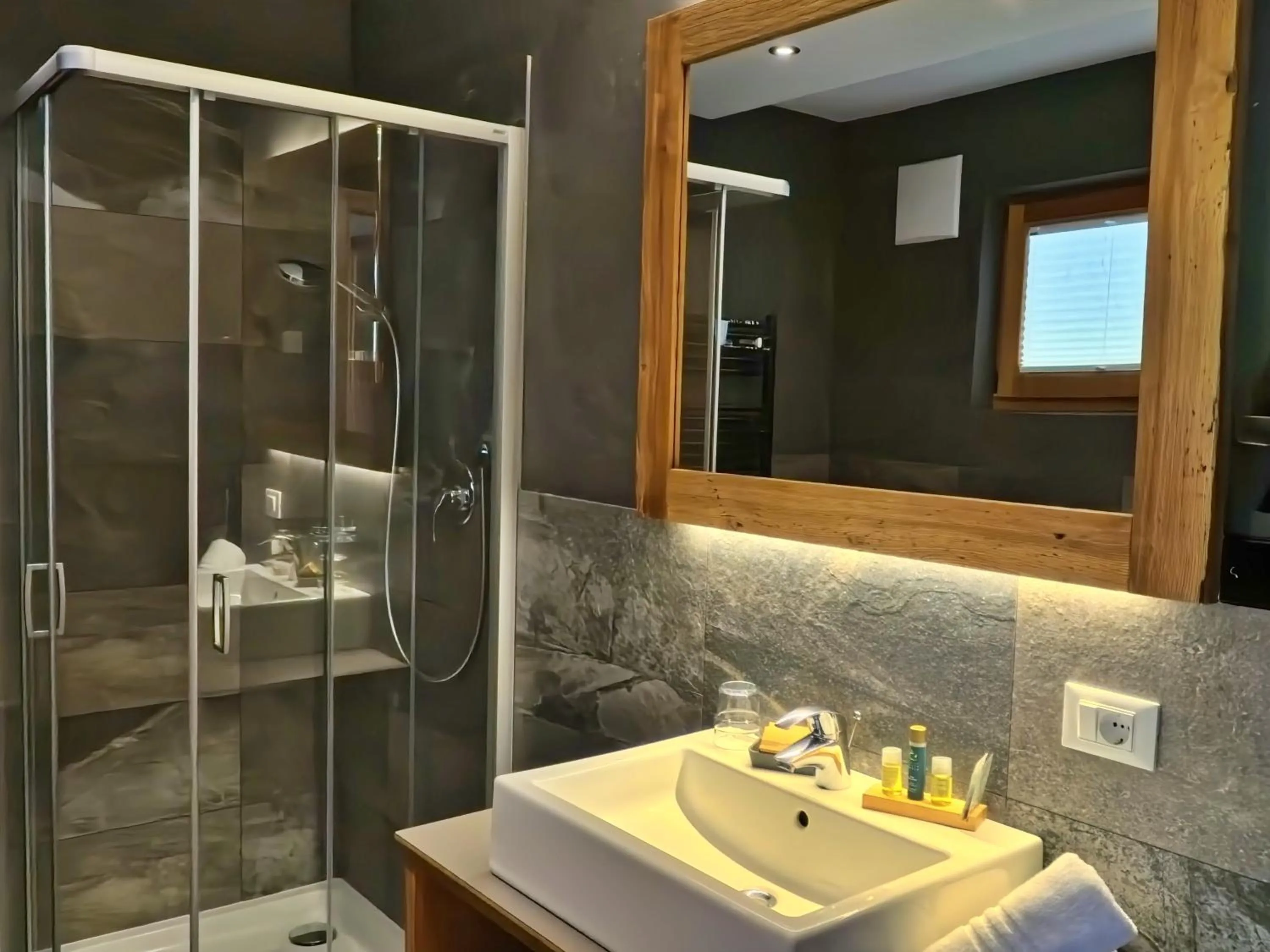 Bathroom in Alpine Mountain Chalet