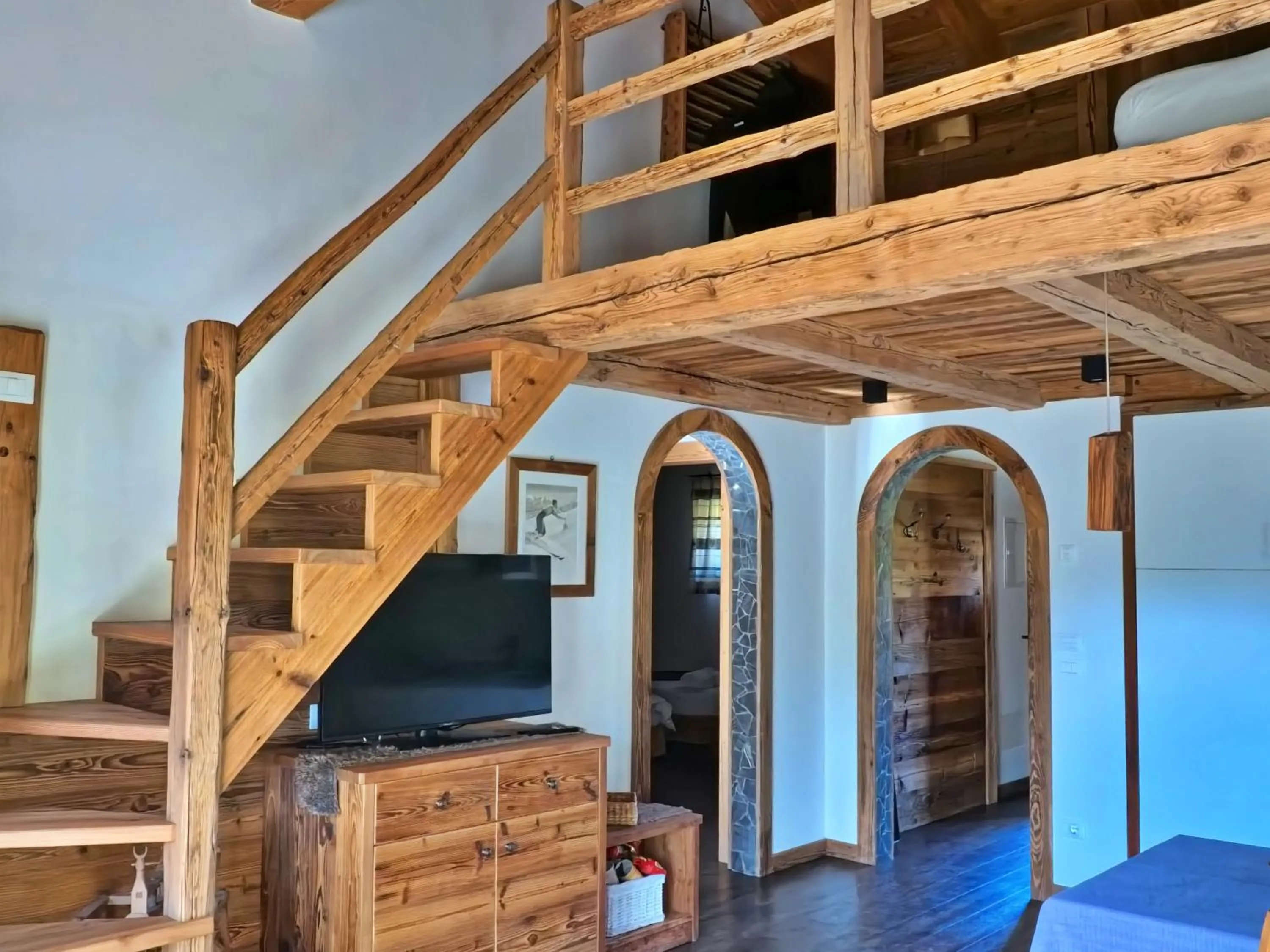 Living room in Alpine Mountain Chalet