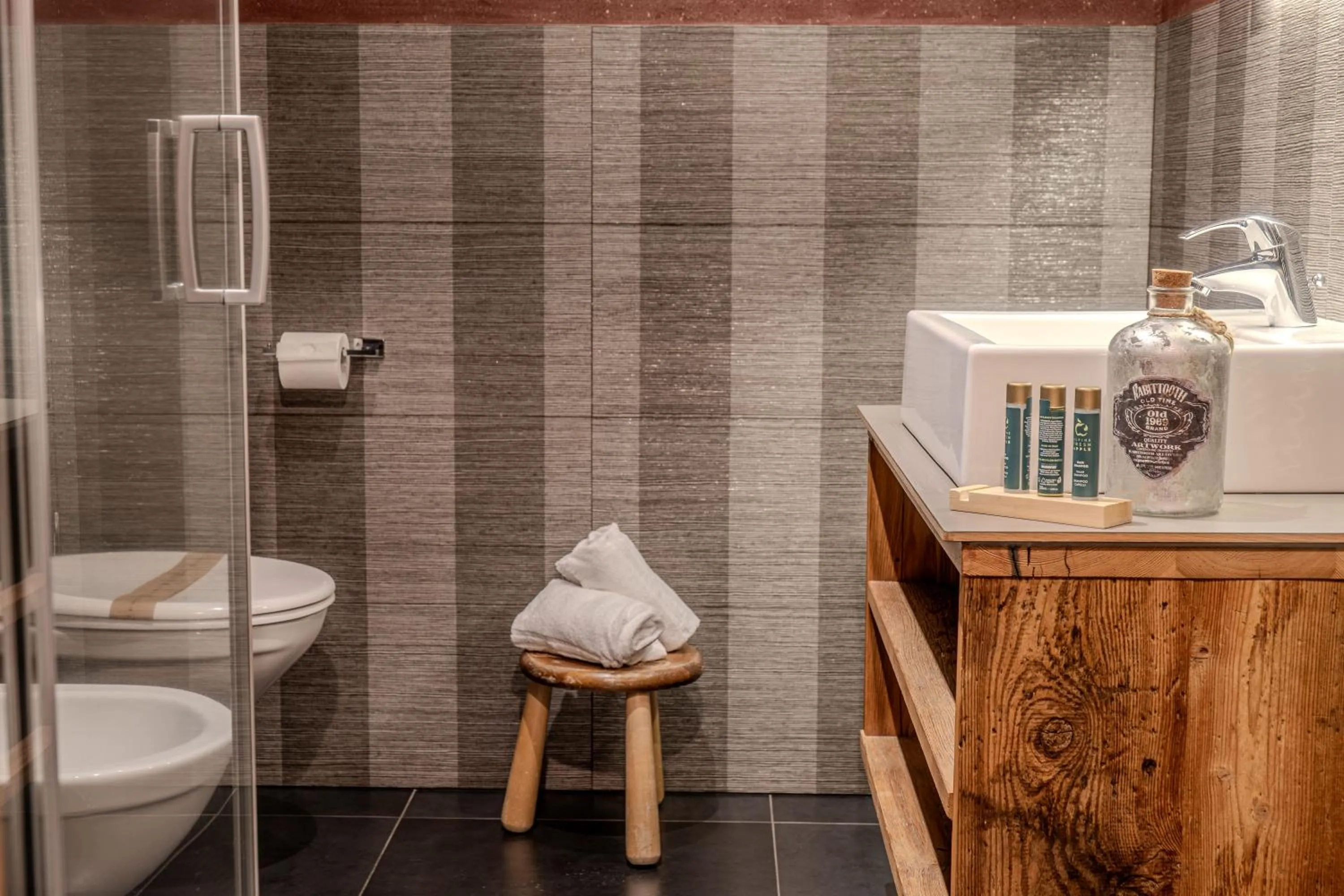 Toilet in Alpine Mountain Chalet