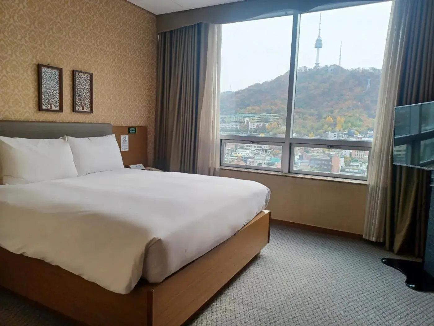 Bed in Migliore Hotel Seoul Myeongdong Bed in Migliore Hotel Seoul Myeongdong