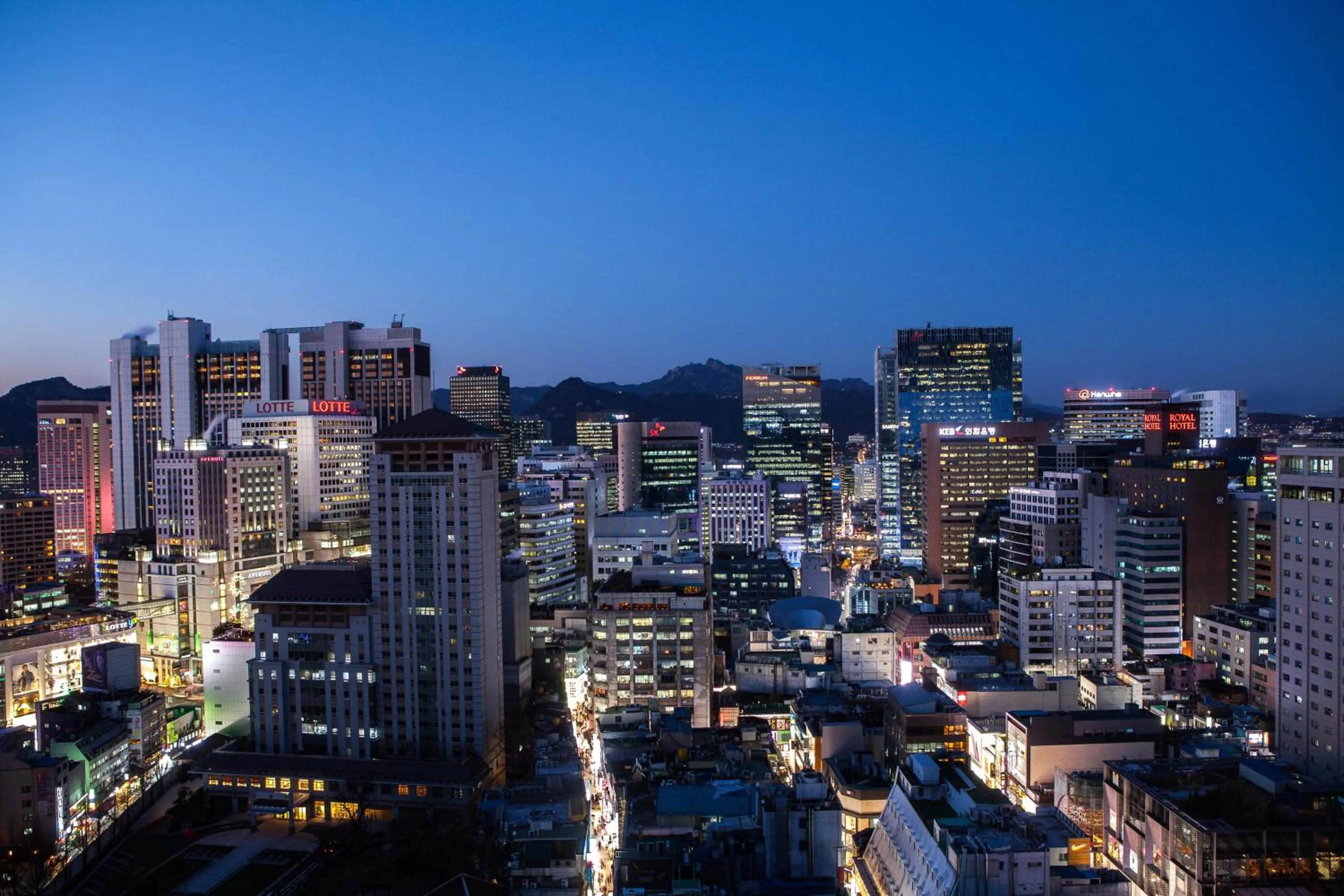 Night in Migliore Hotel Seoul Myeongdong