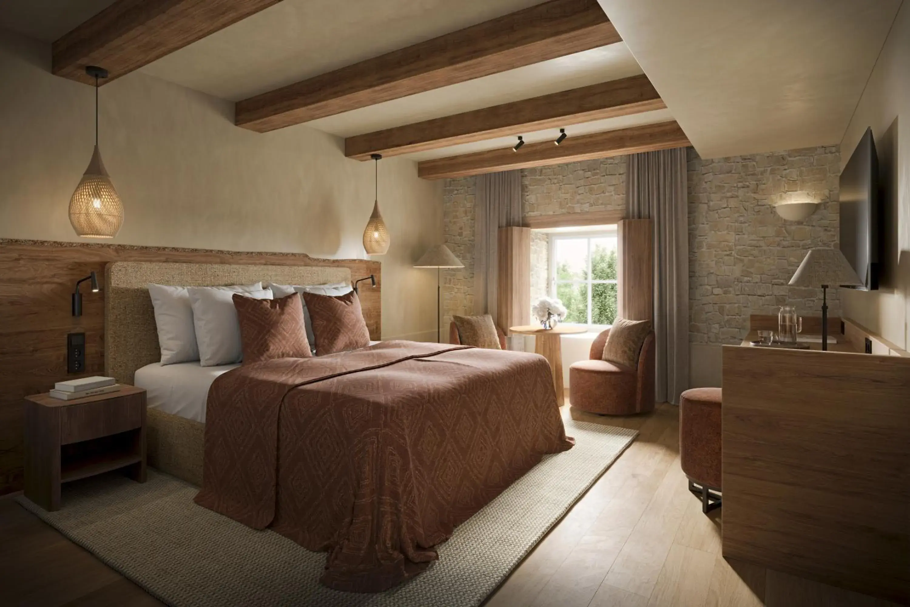 Bed in Van Oys Maastricht Retreat, a Leading Hotel of the World Bed in Van Oys Maastricht Retreat, a Leading Hotel of the World