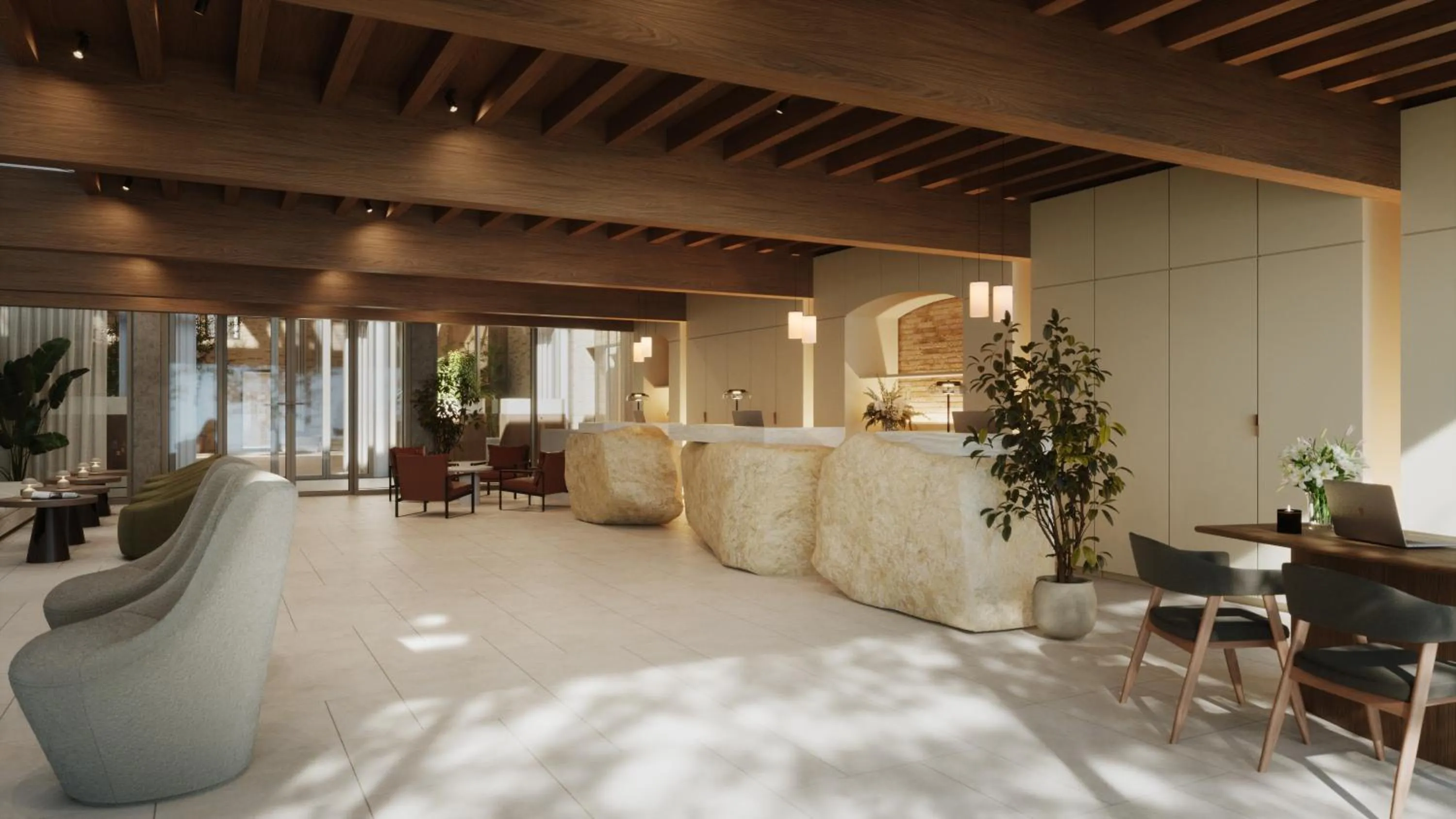 Lobby or reception in Van Oys Maastricht Retreat, a Leading Hotel of the World