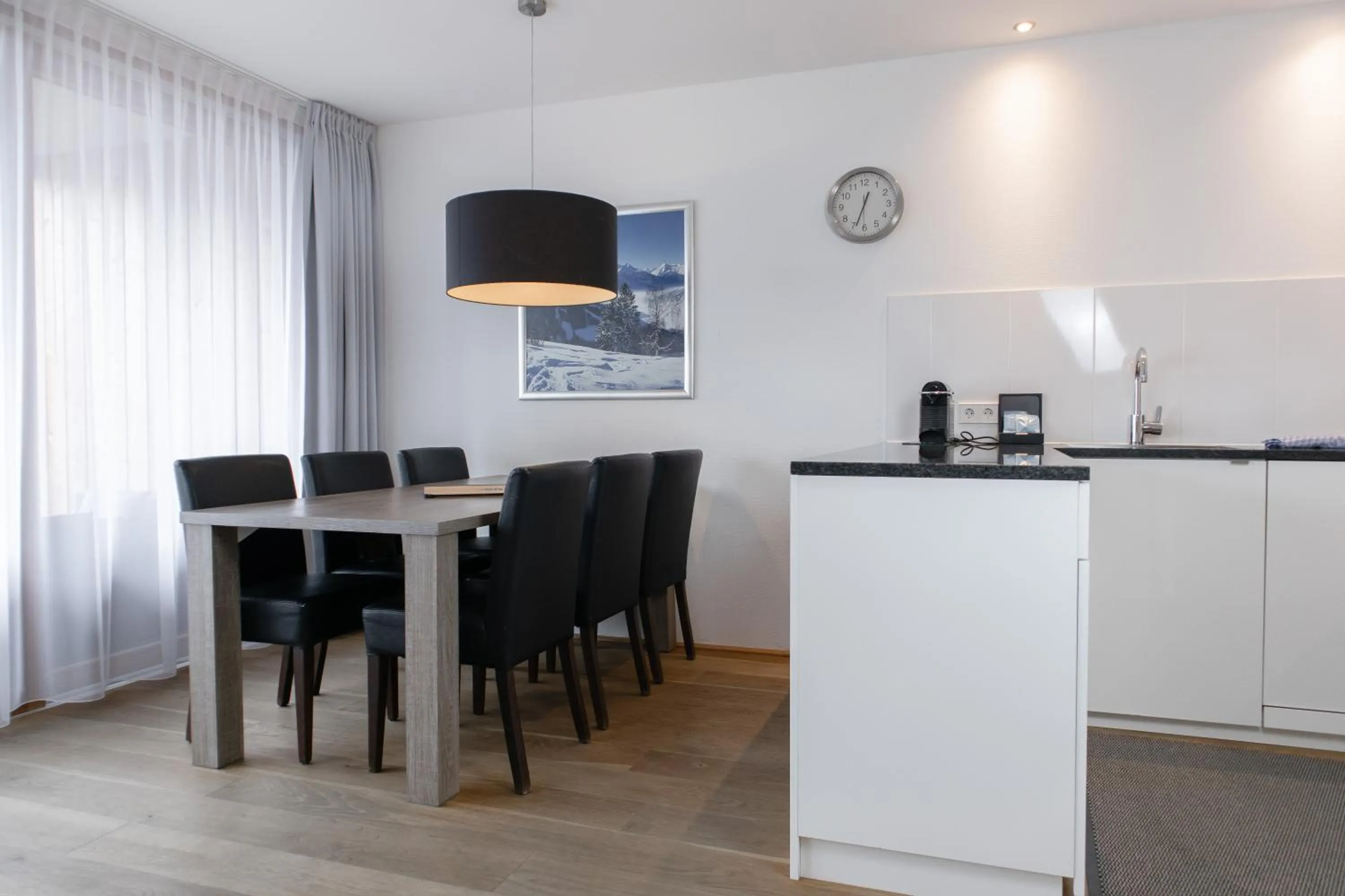 Dining area in Residence Bellevue