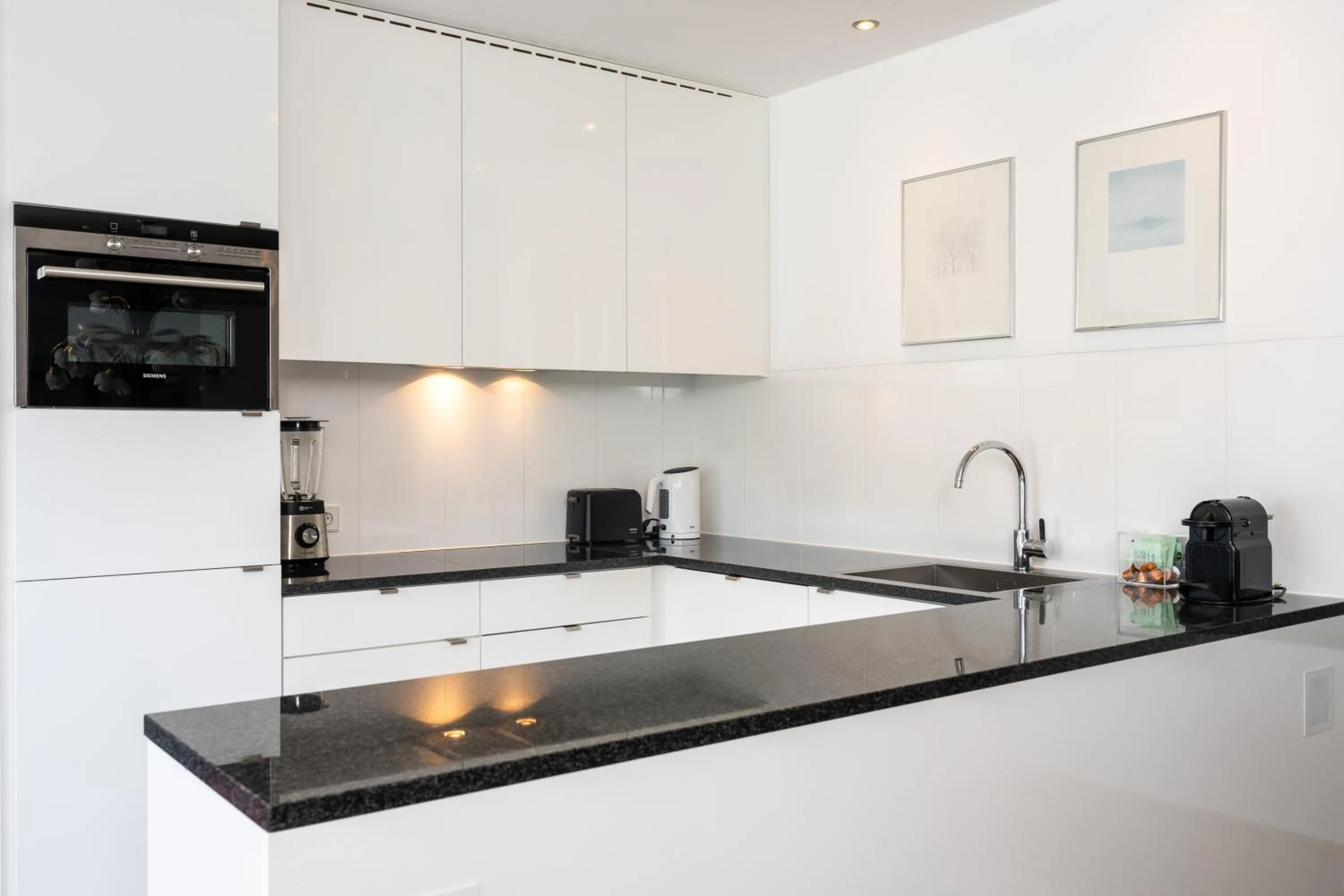 Kitchen or kitchenette in Residence Bellevue