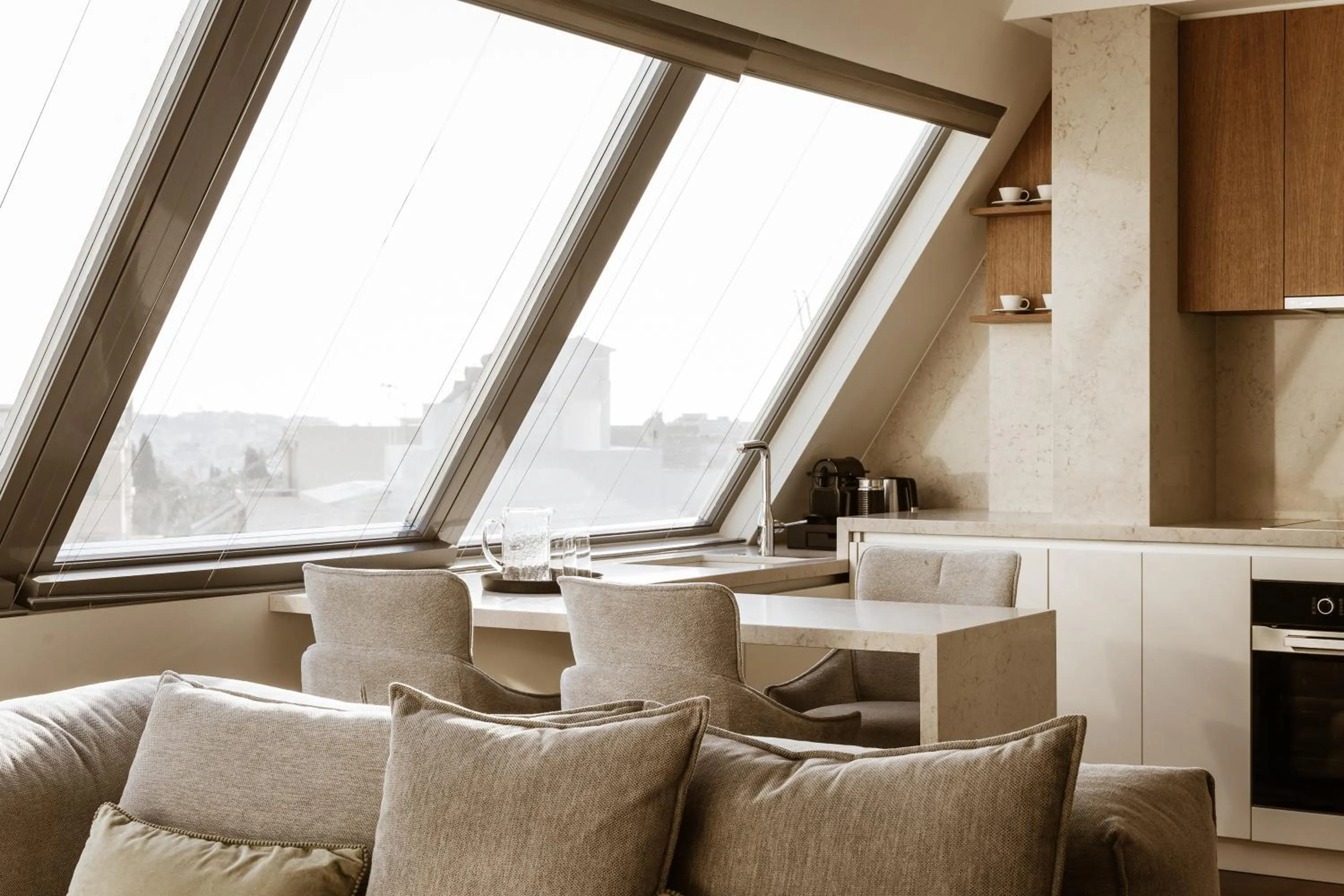 Kitchen or kitchenette in Likno Athens