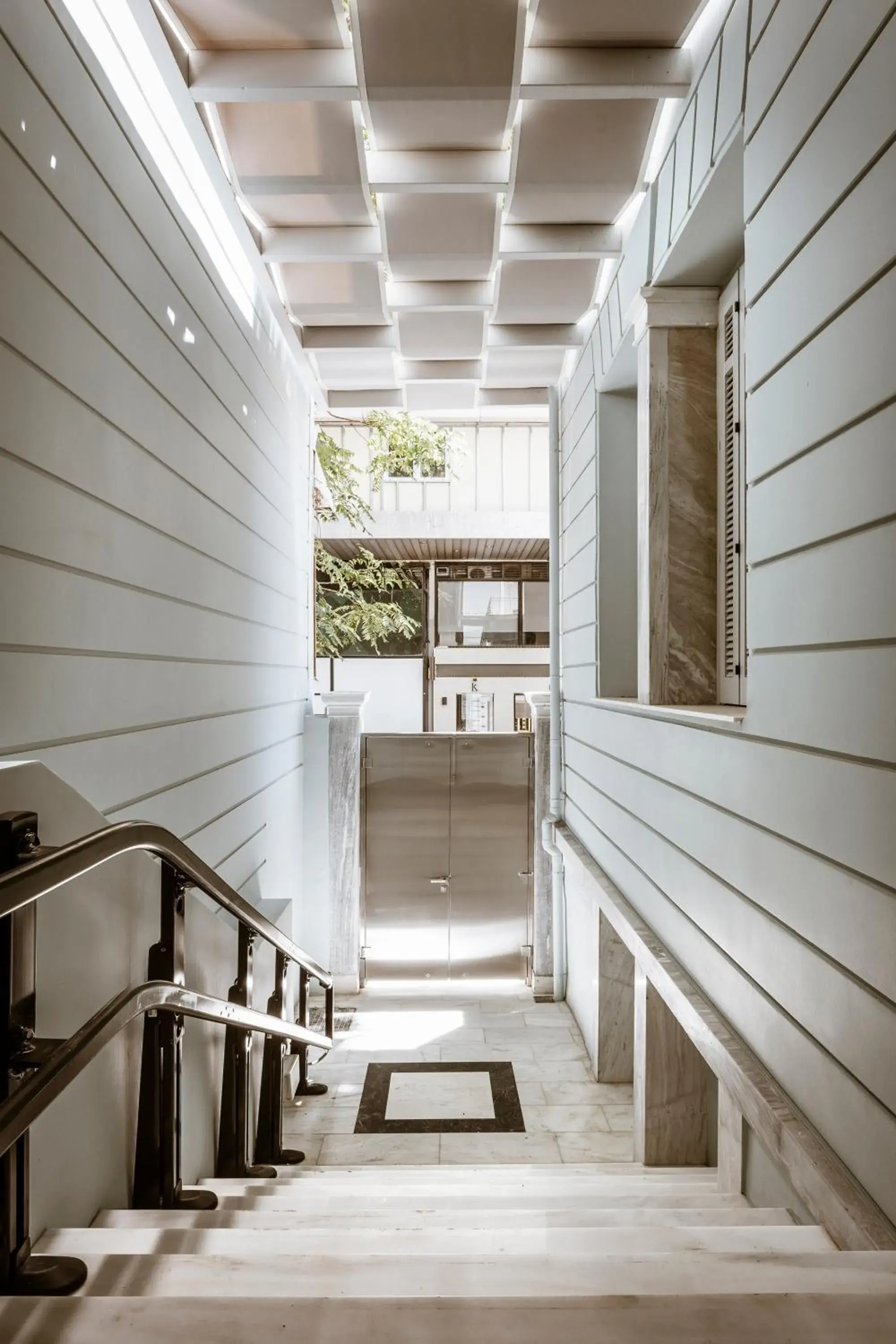 Facade/entrance in Likno Athens Facade/entrance in Likno Athens