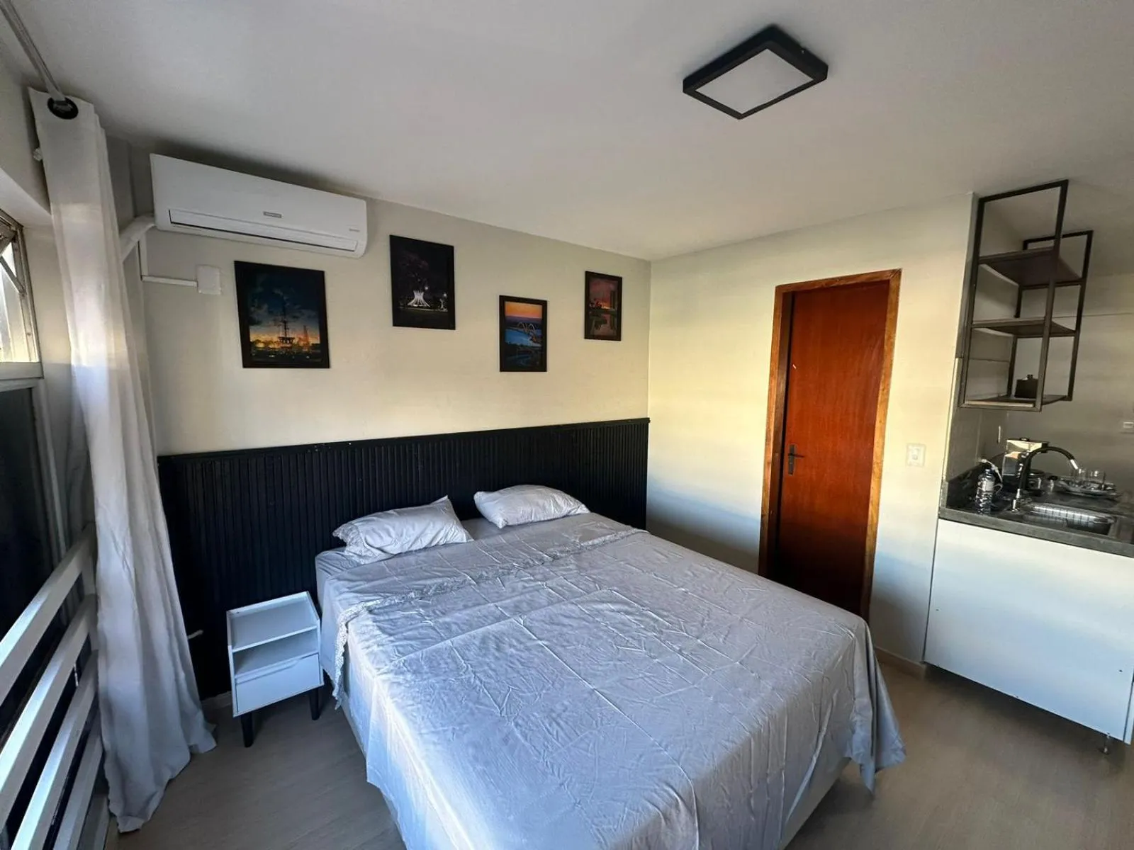 Apartment 2 - single occupancy in Temporada - Kit Brasília - Sudoeste- 222 - Melhor Custo Benefício - Até 4 pessoas