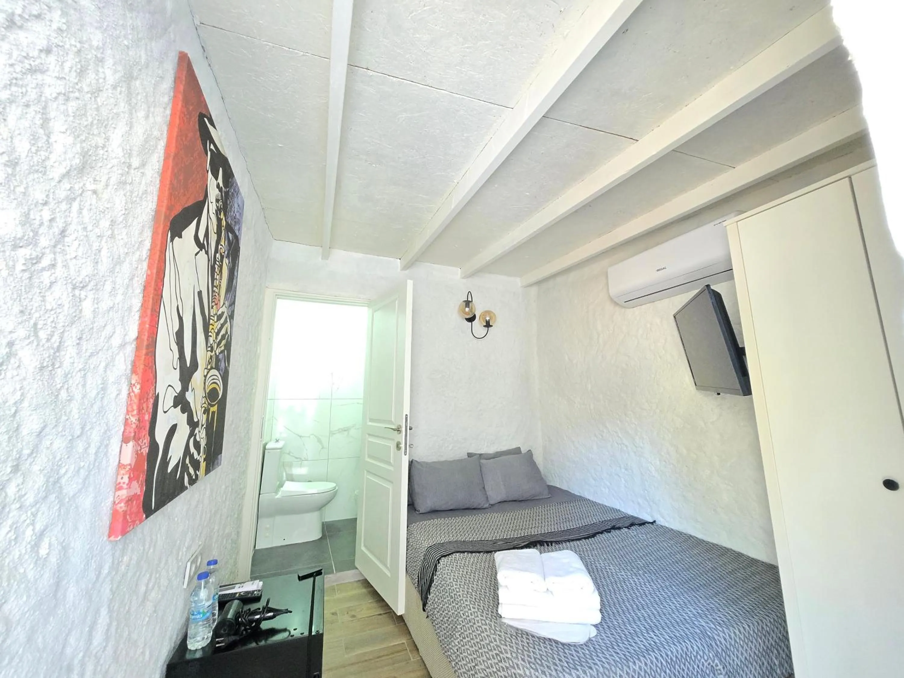 Bed in Kekik Alaçatı Otel