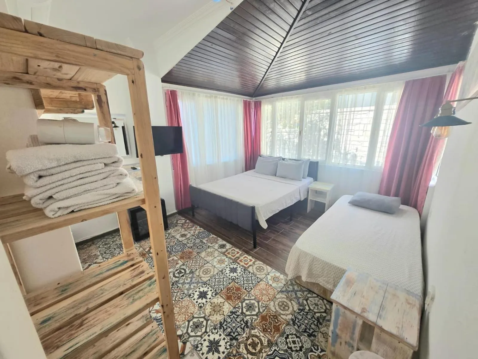 Bed in Kekik Alaçatı Otel