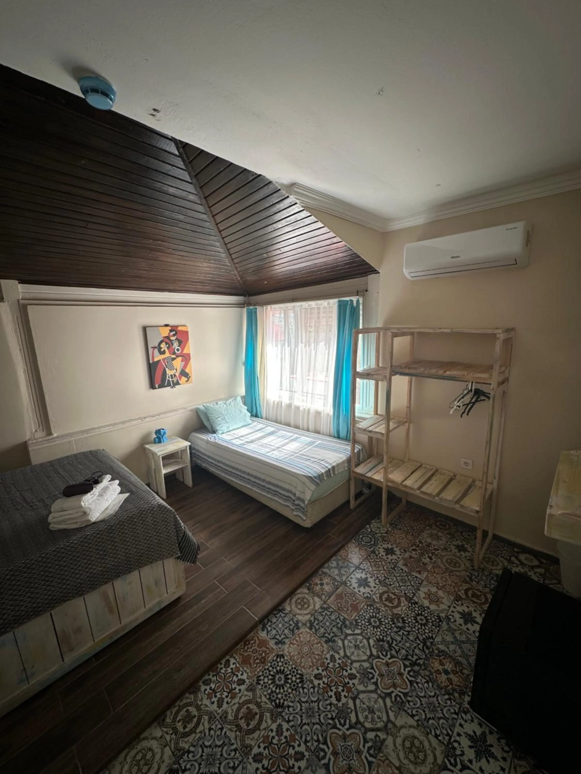 Bed in Kekik Alaçatı Otel