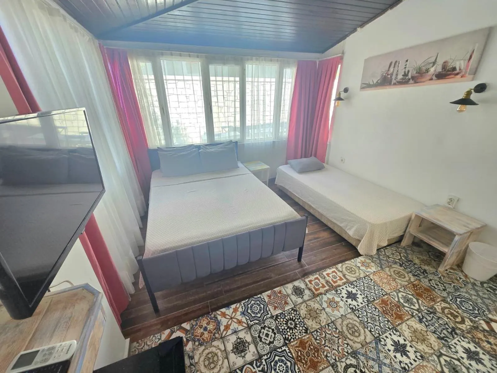 Bed in Kekik Alaçatı Otel