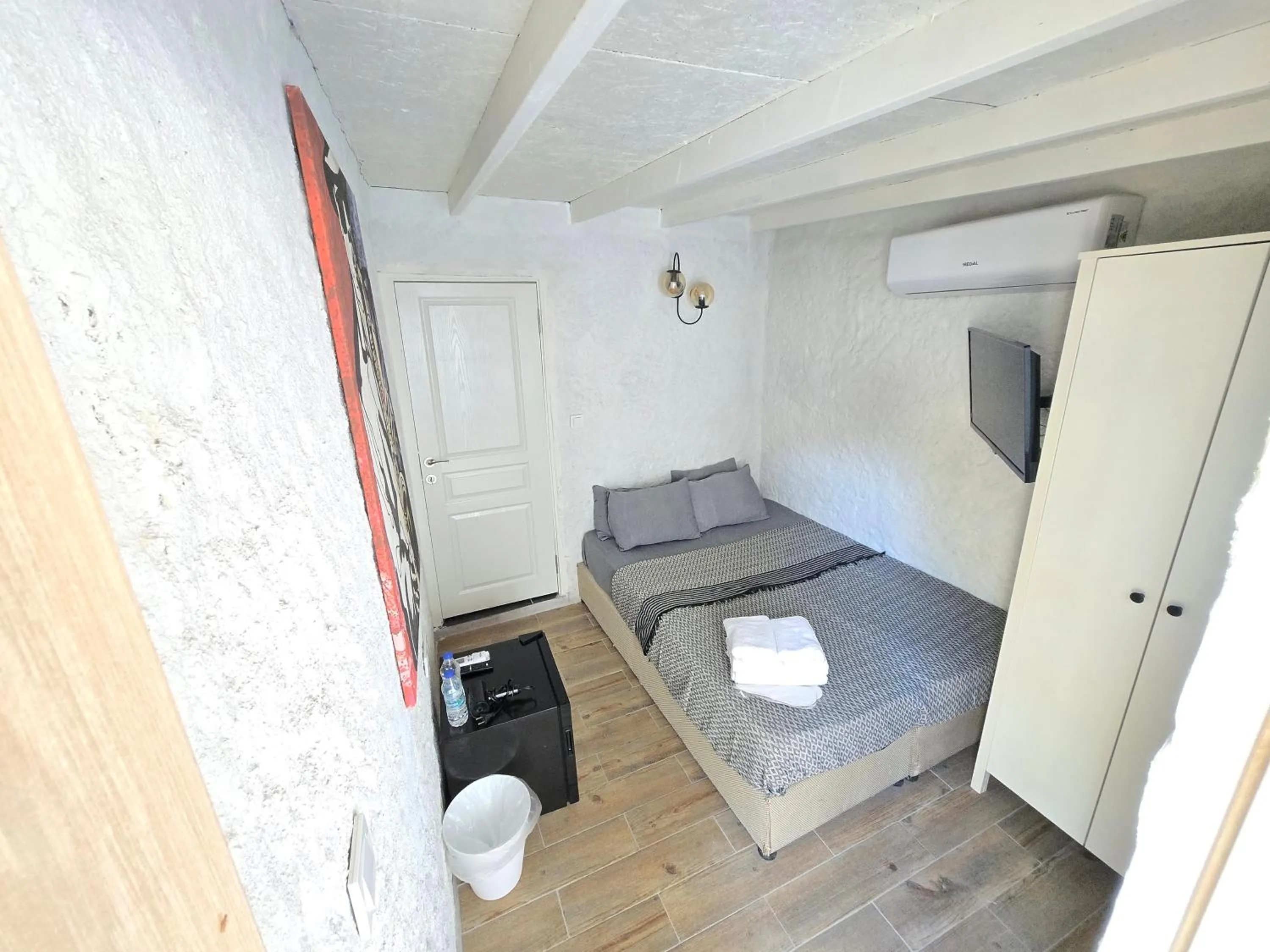 Bed in Kekik Alaçatı Otel