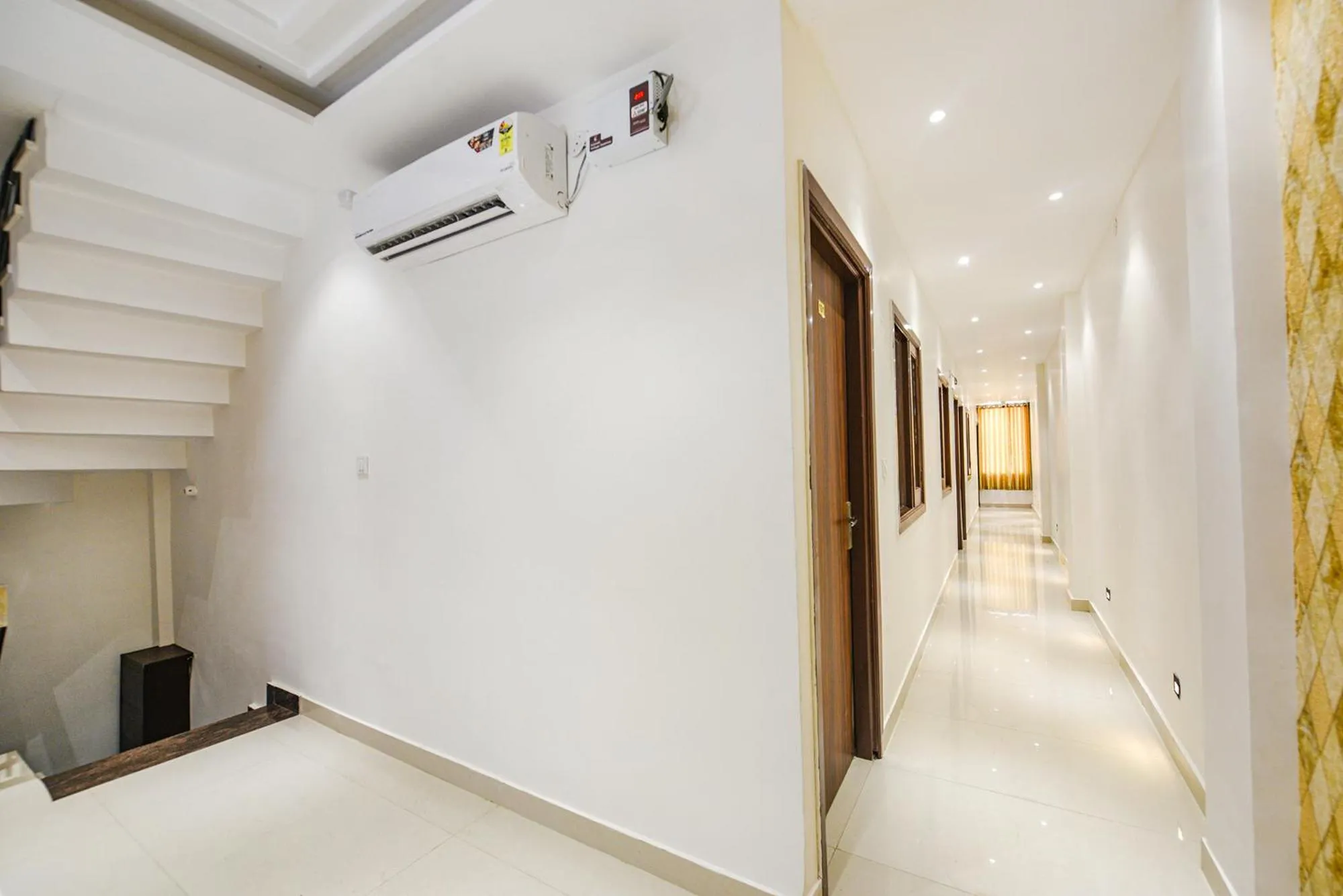 Bed in FabHotel Solace Inn