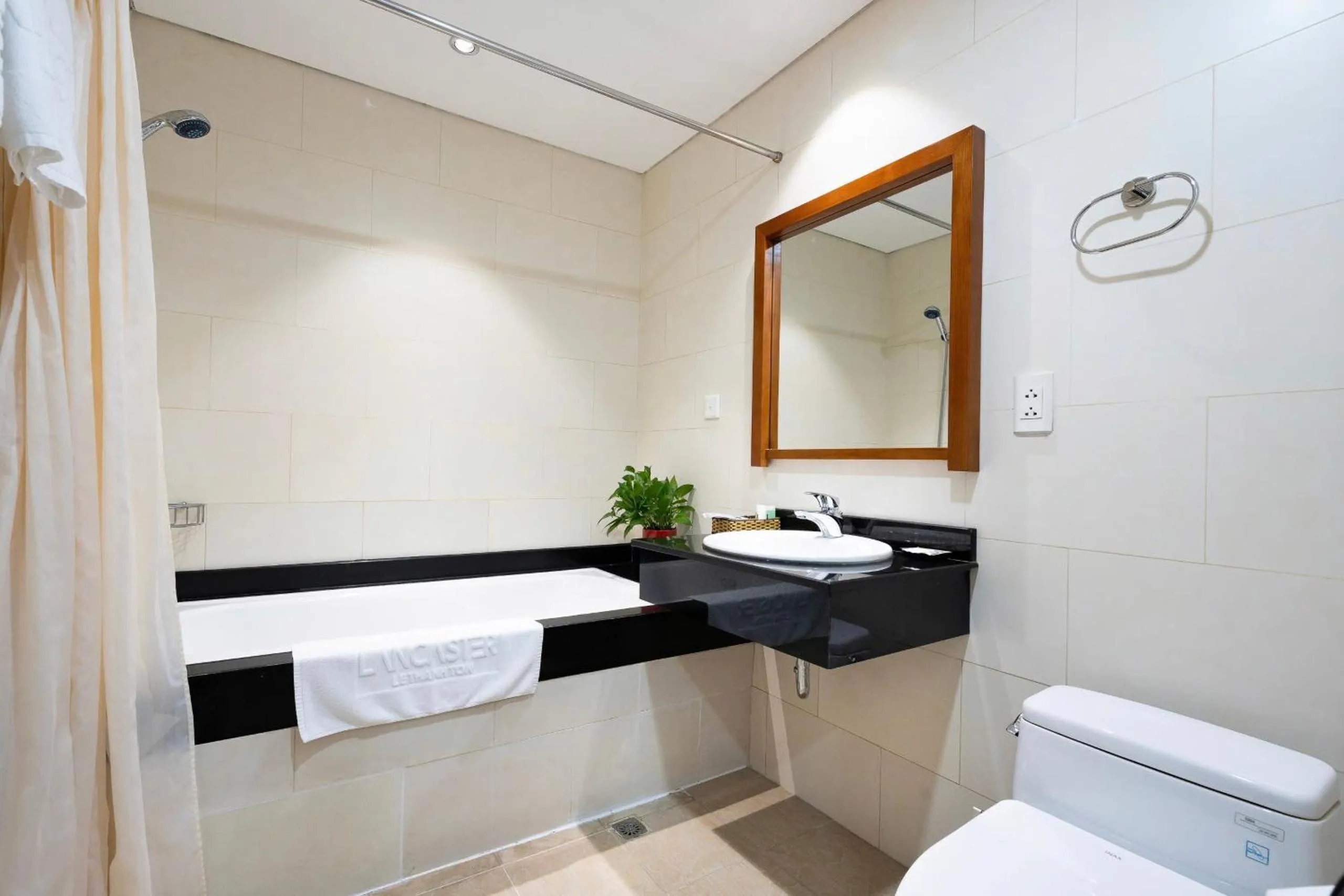 Bathroom in Lancaster Ho Chi Minh Serviced Apartment Official