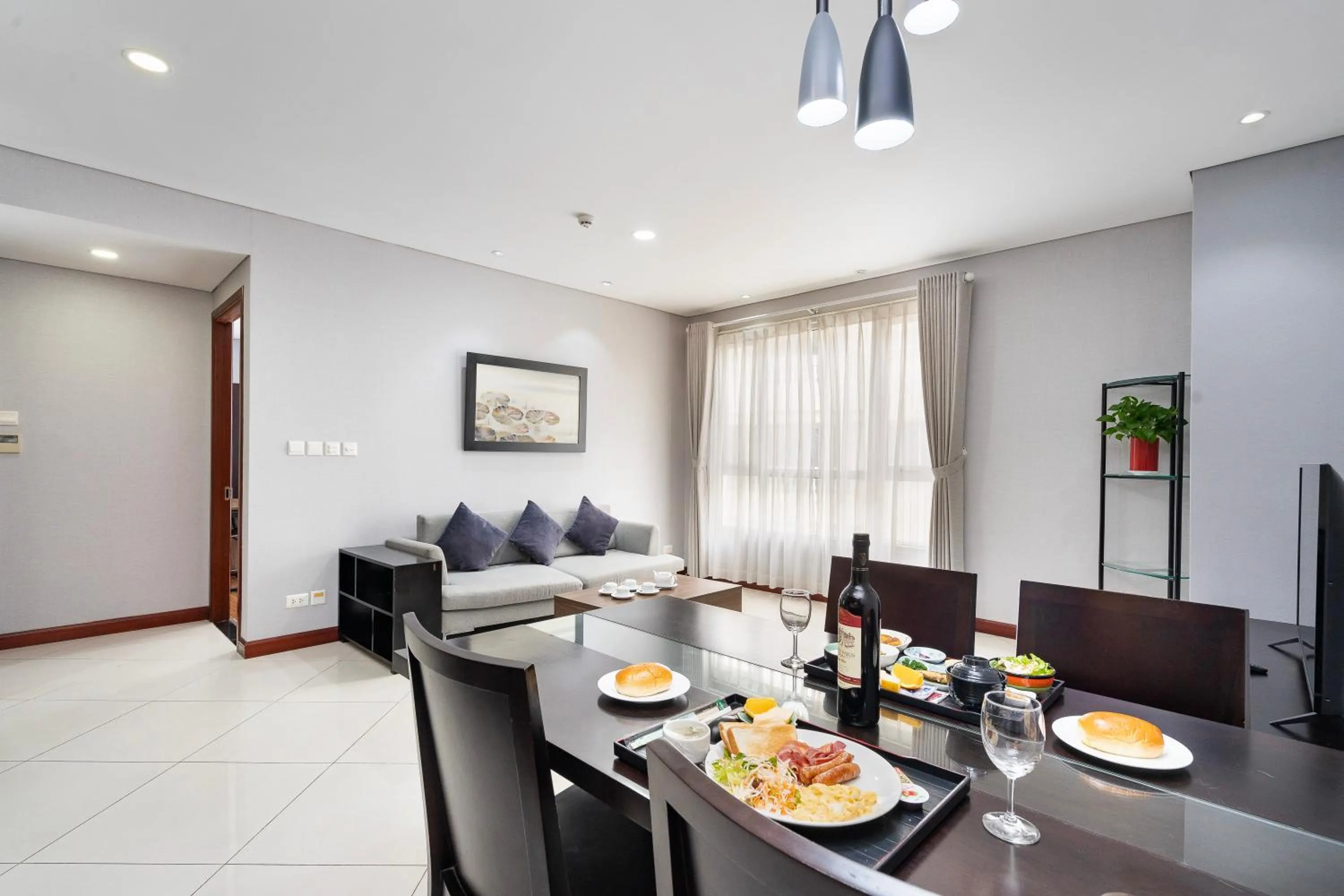 Dinner in Lancaster Ho Chi Minh Serviced Apartment Official