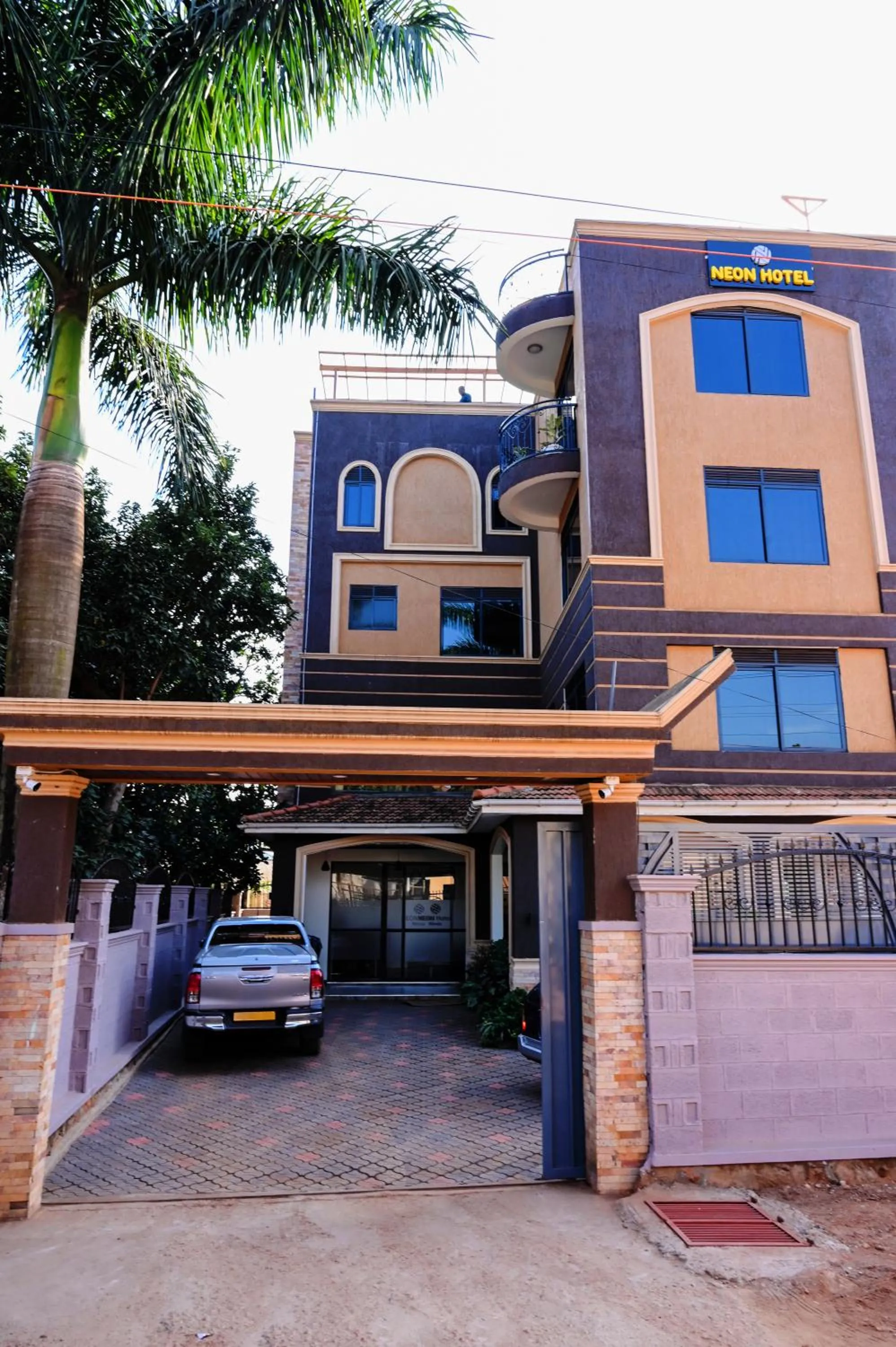 Property building in Neon Hotel Ntinda