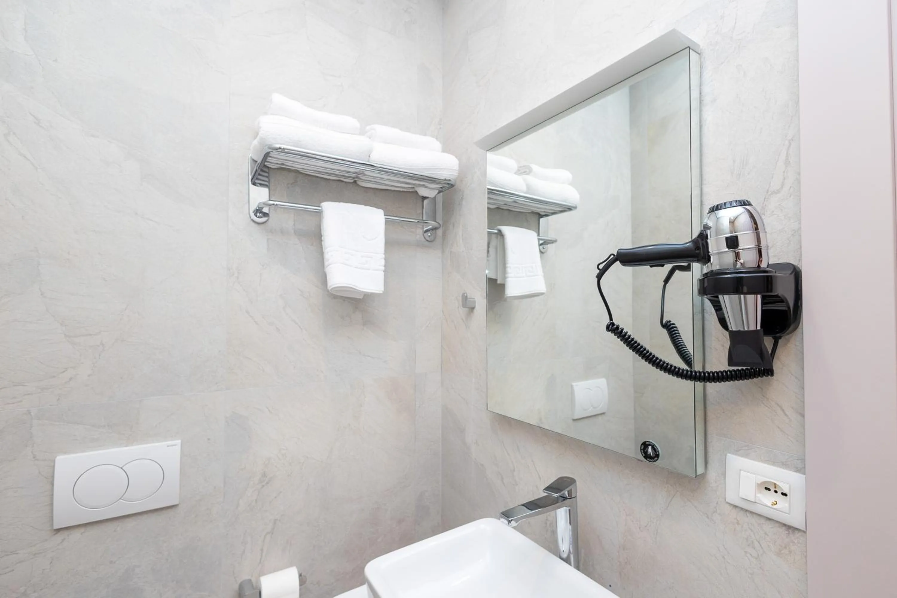 Shower in Hotel Vila 101-New Bazaar