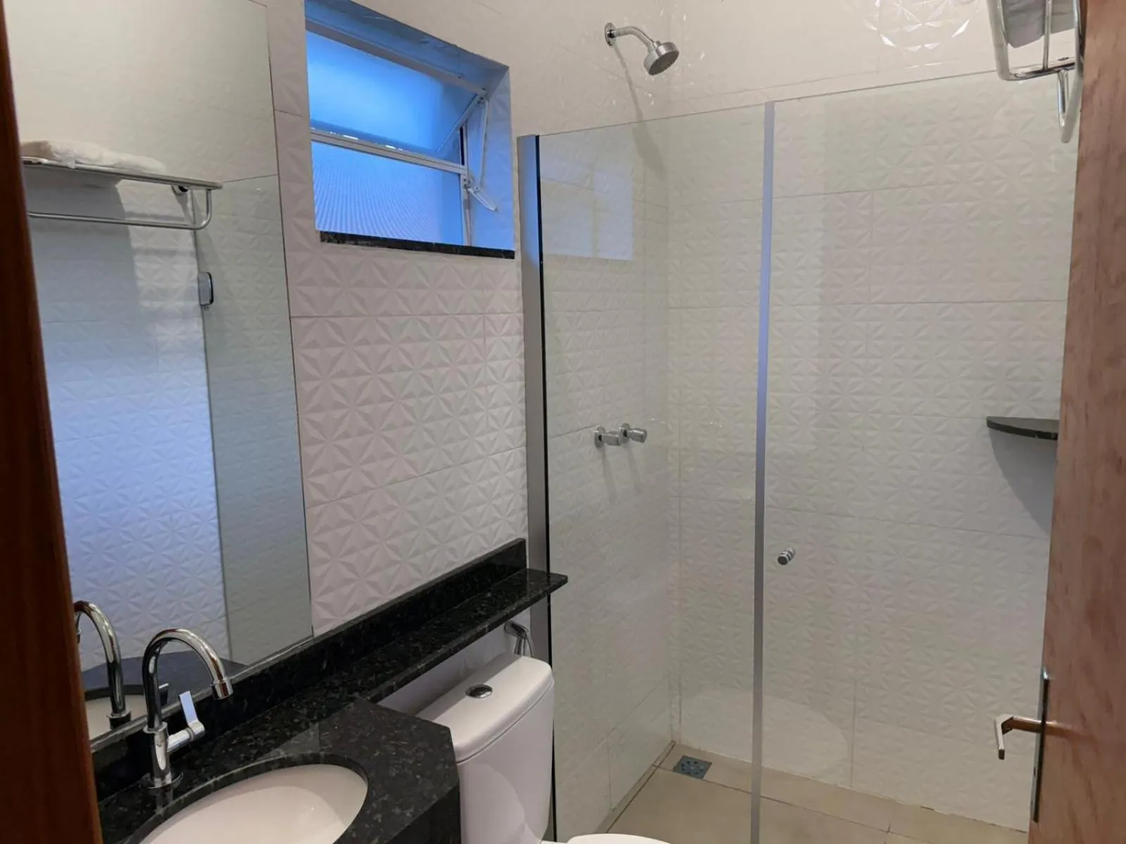 Shower in Hotel Santa Catarina