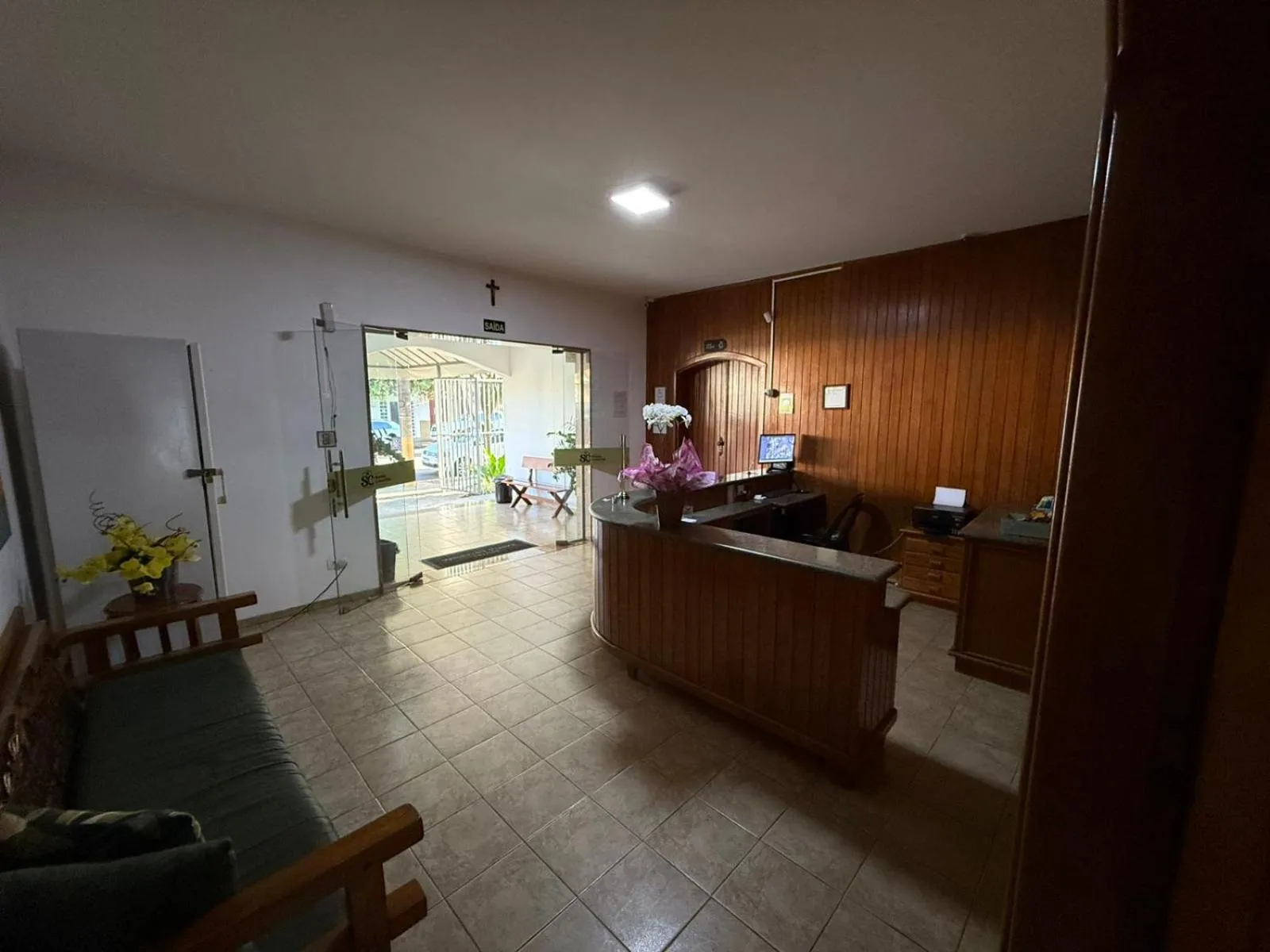 Lobby or reception in Hotel Santa Catarina