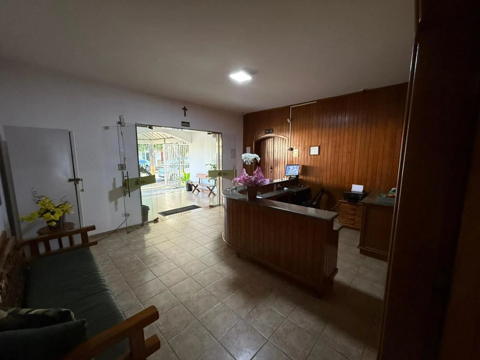 Lobby or reception in Hotel Santa Catarina