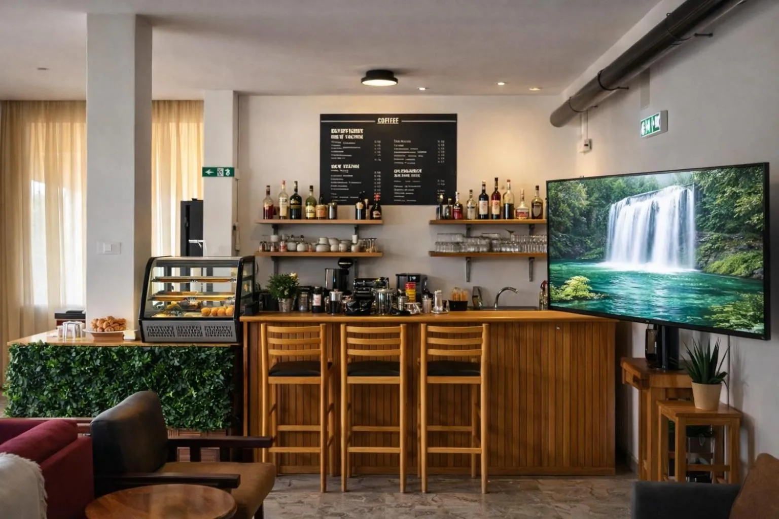 Lounge or bar in Kallithea INN